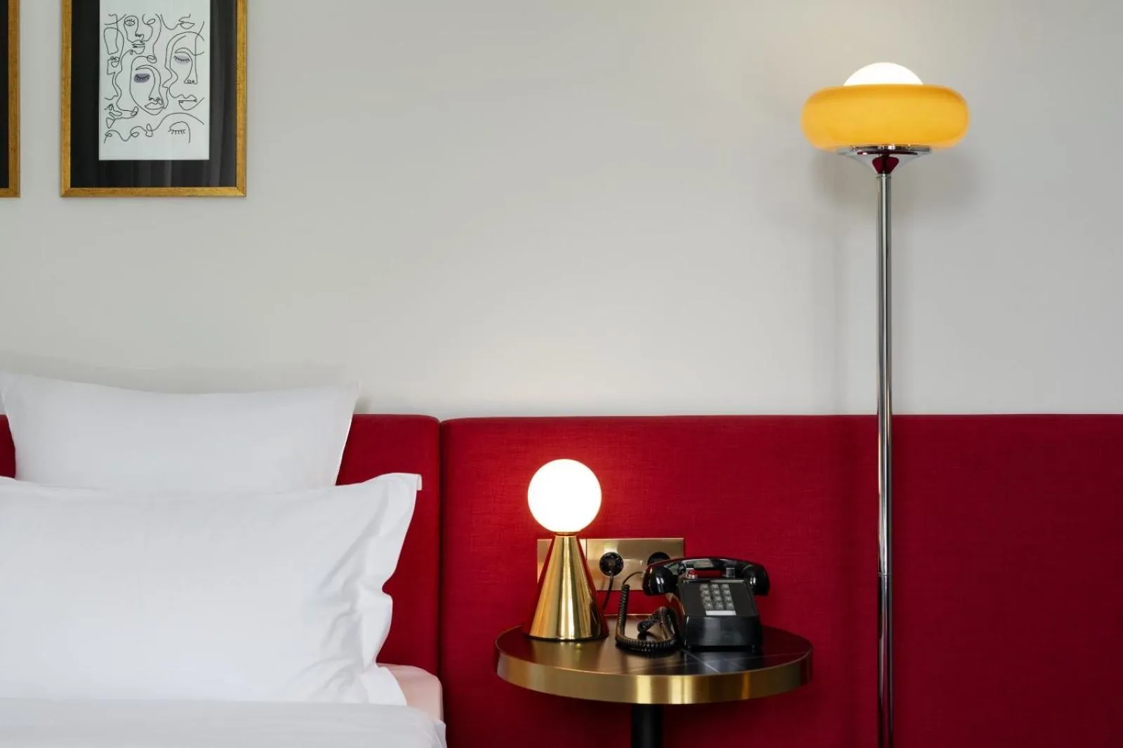 Bed in Tbilisi View Hotel