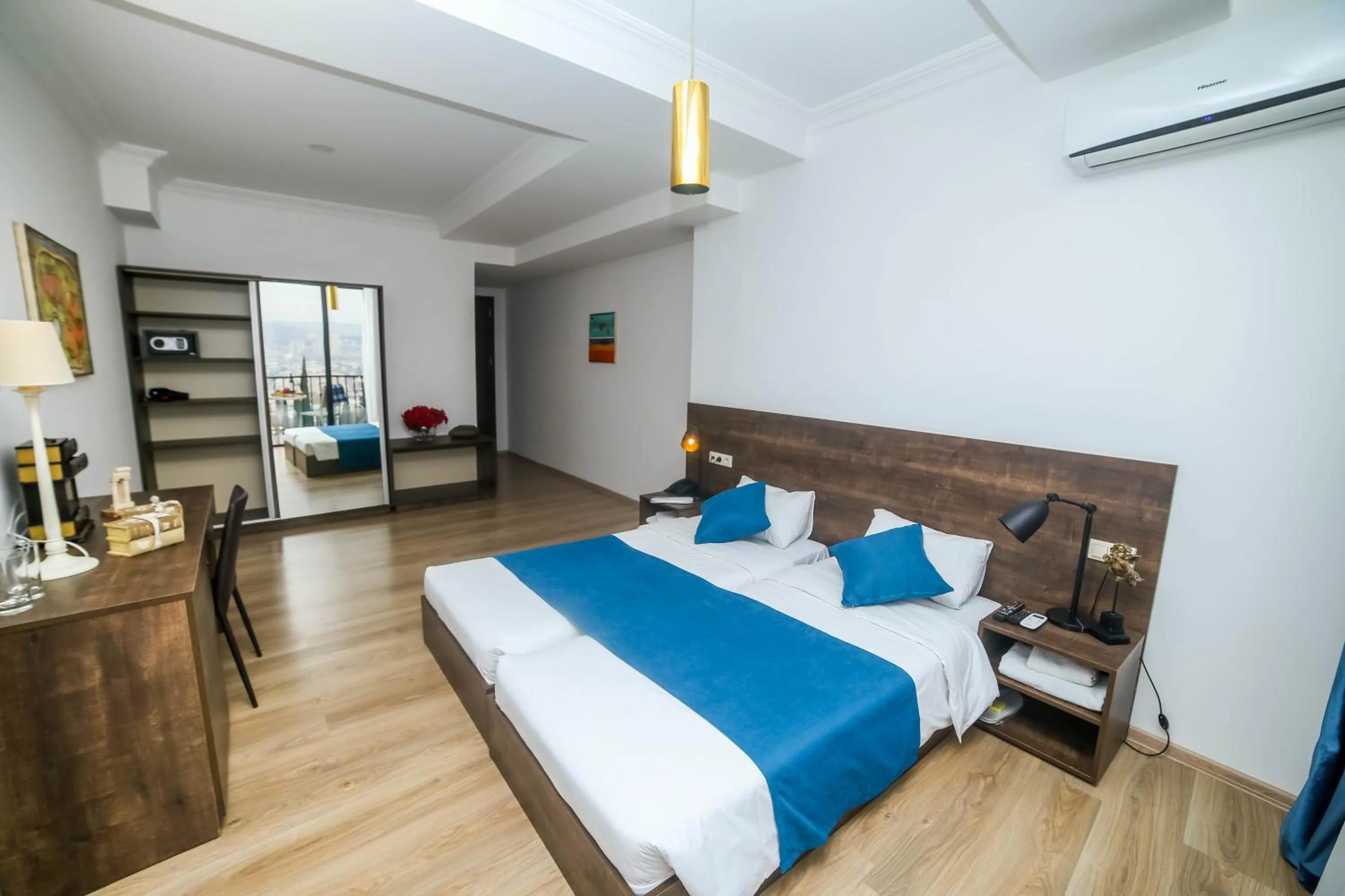 Photo of the whole room, Bed in Tbilisi View Hotel