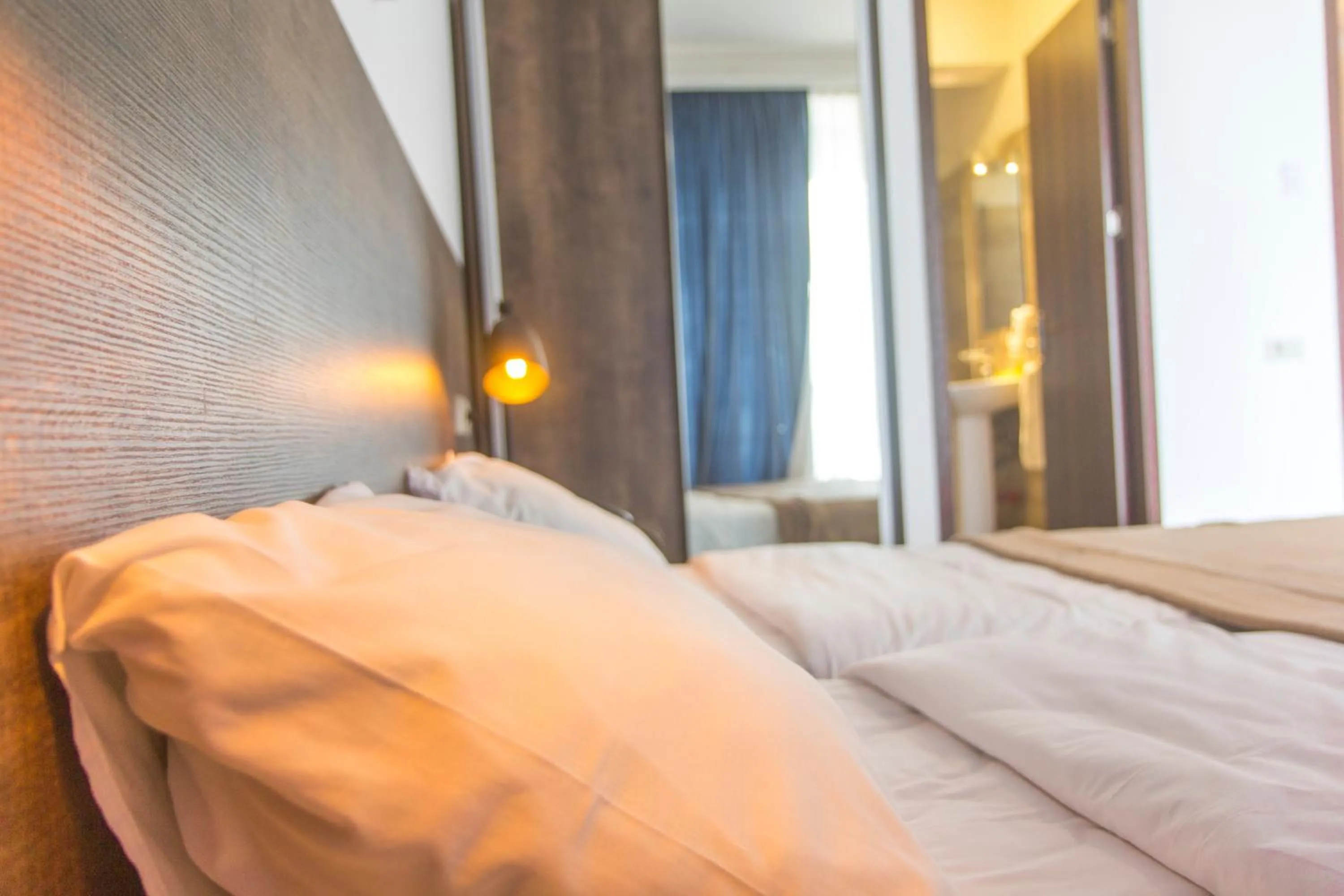 Bed in Tbilisi View Hotel