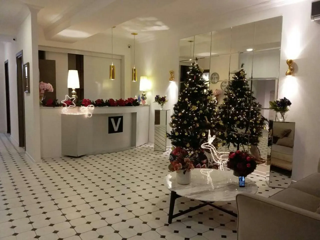 Decorative detail in Tbilisi View Hotel