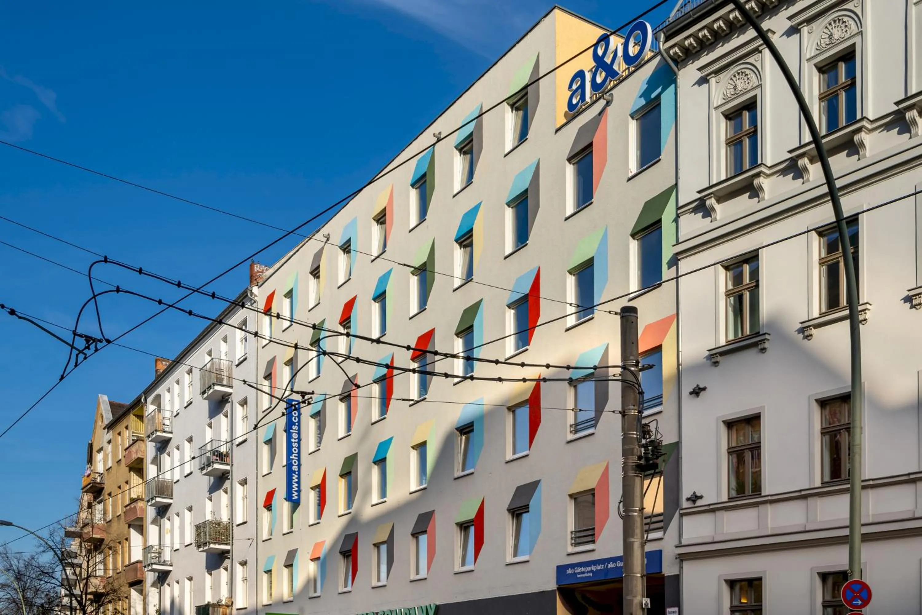 Property building in a&o Berlin Friedrichshain