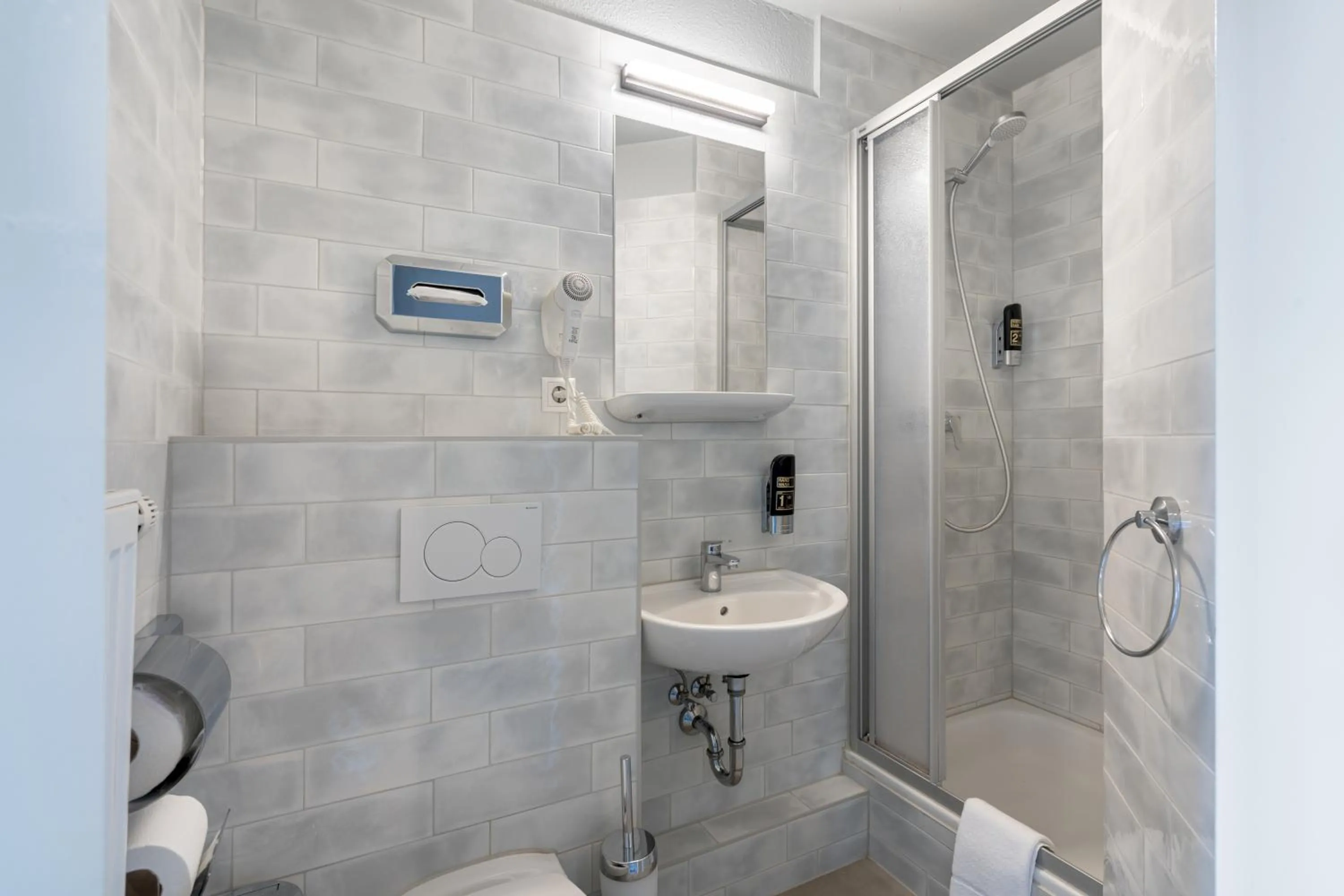 Toilet in a&o Berlin Friedrichshain