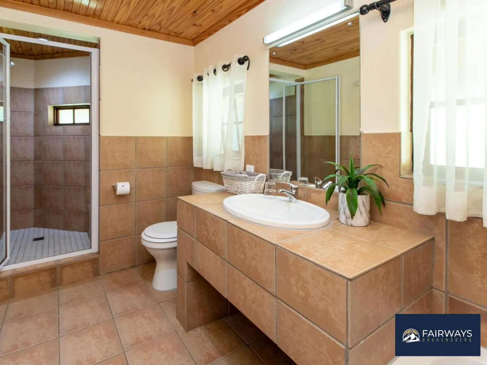 Shower in Fairways Drakensberg Resort