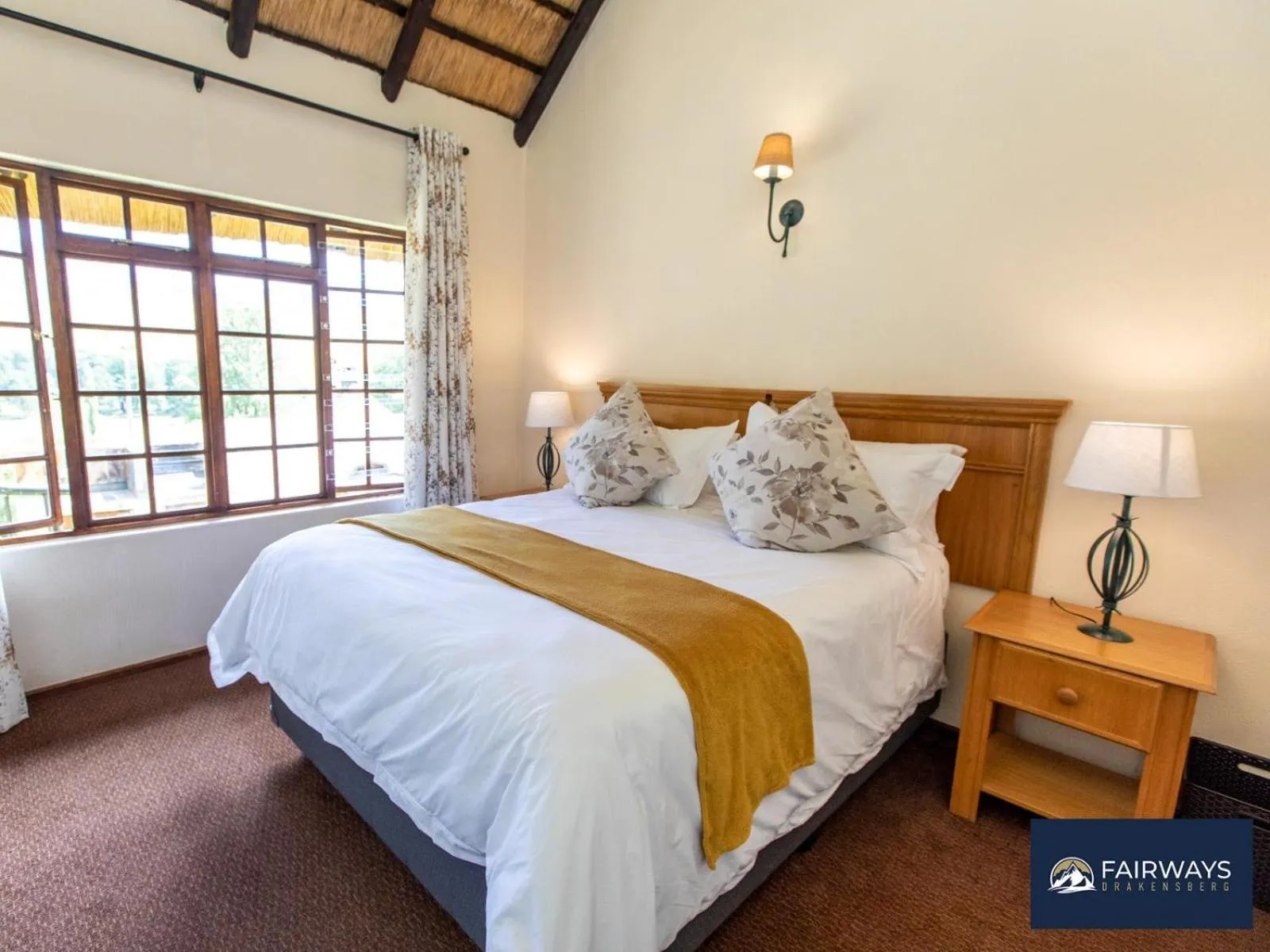 Bed in Fairways Drakensberg Resort