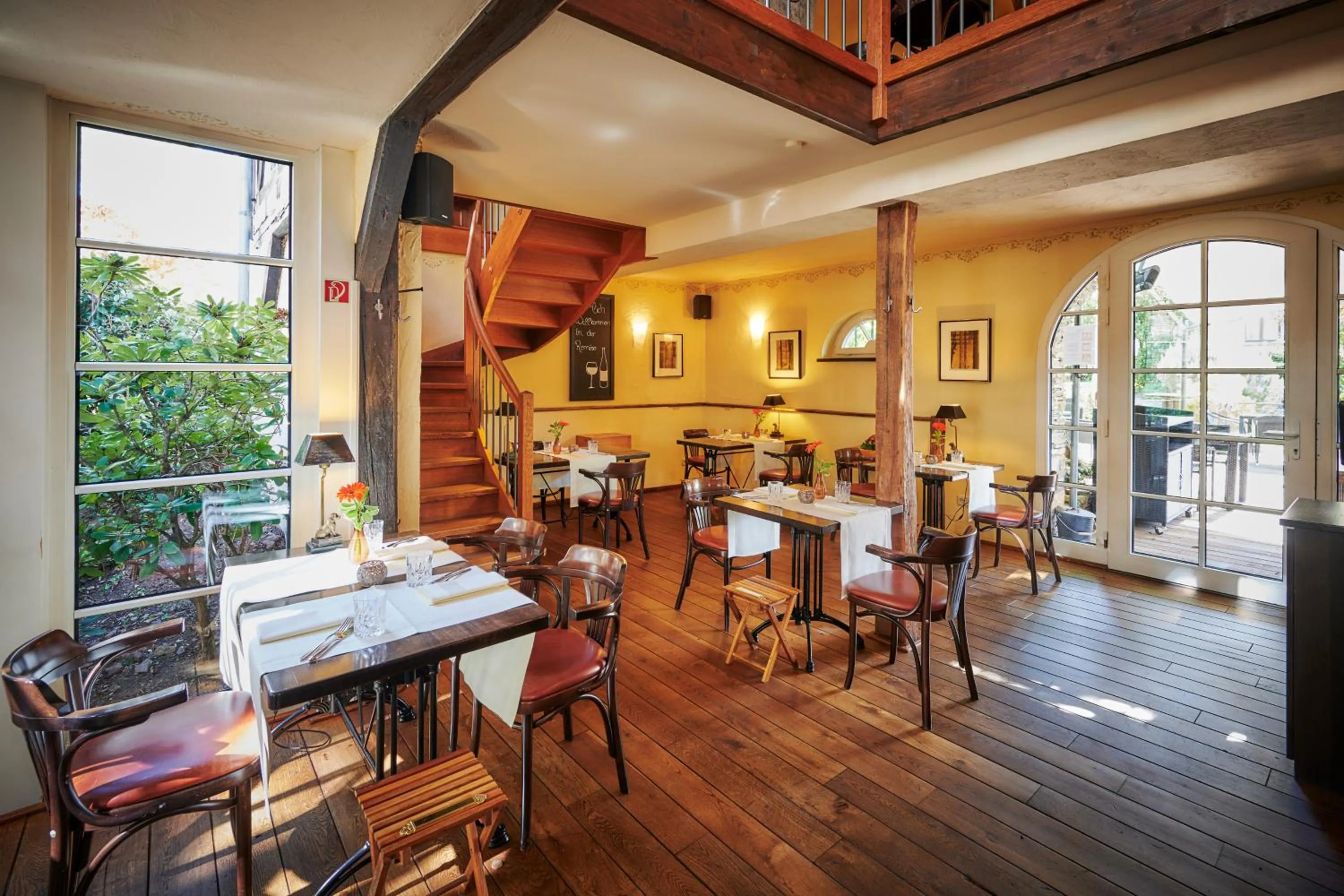 Restaurant/places to eat in Weinromantikhotel Richtershof