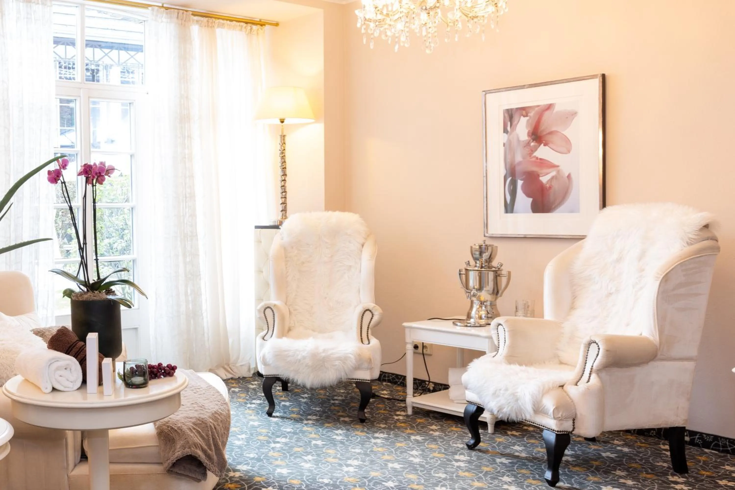 Spa and wellness centre/facilities in Weinromantikhotel Richtershof