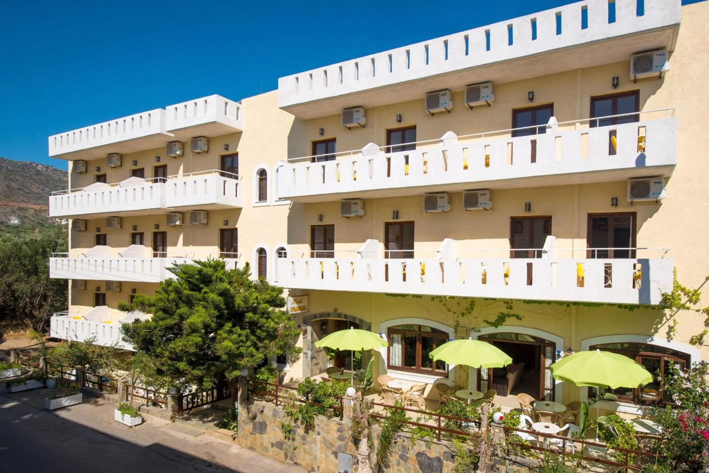 Bird's eye view in Floral Hotel