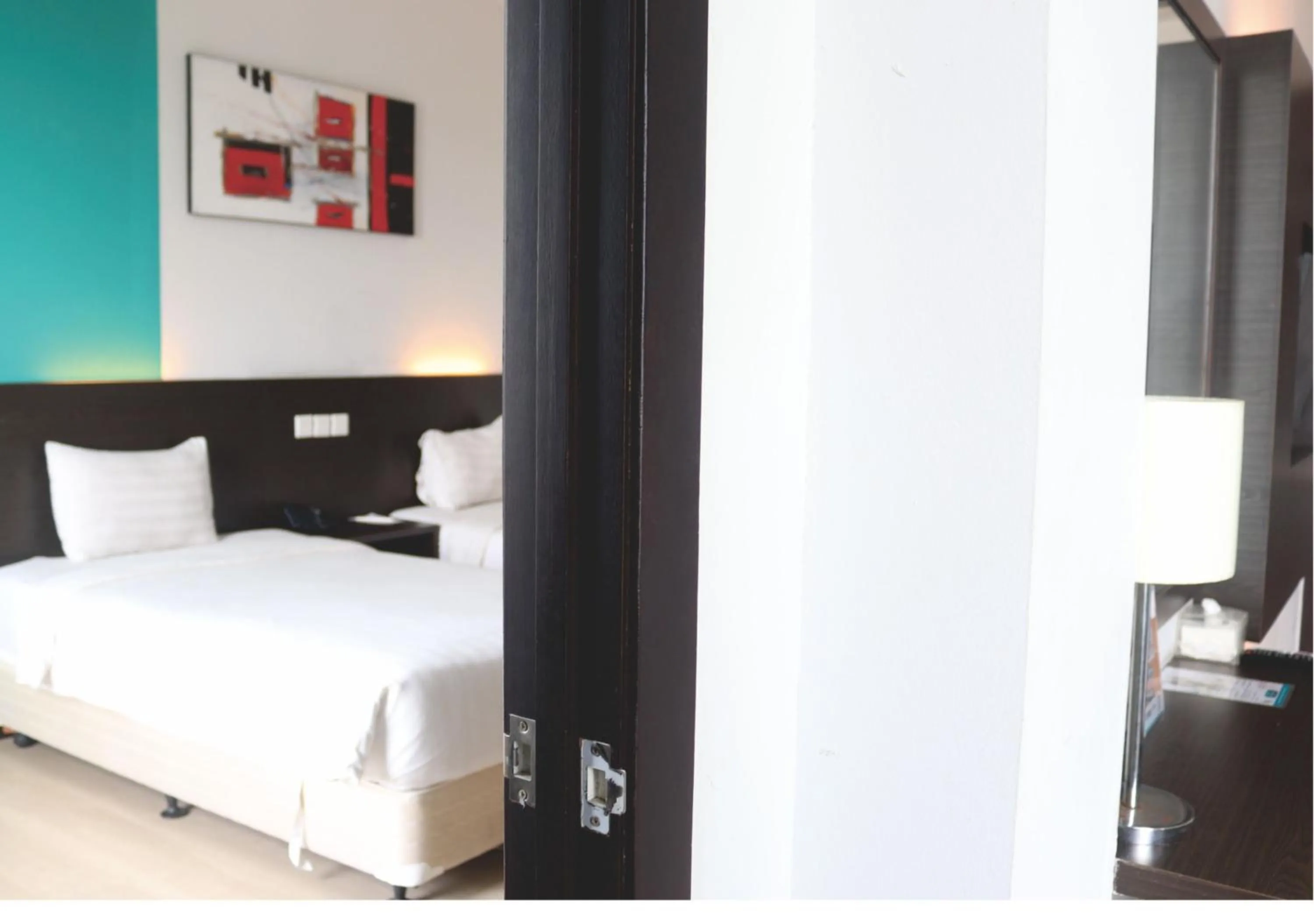 Bedroom, Bed in King's Hotel Nagoya Batam