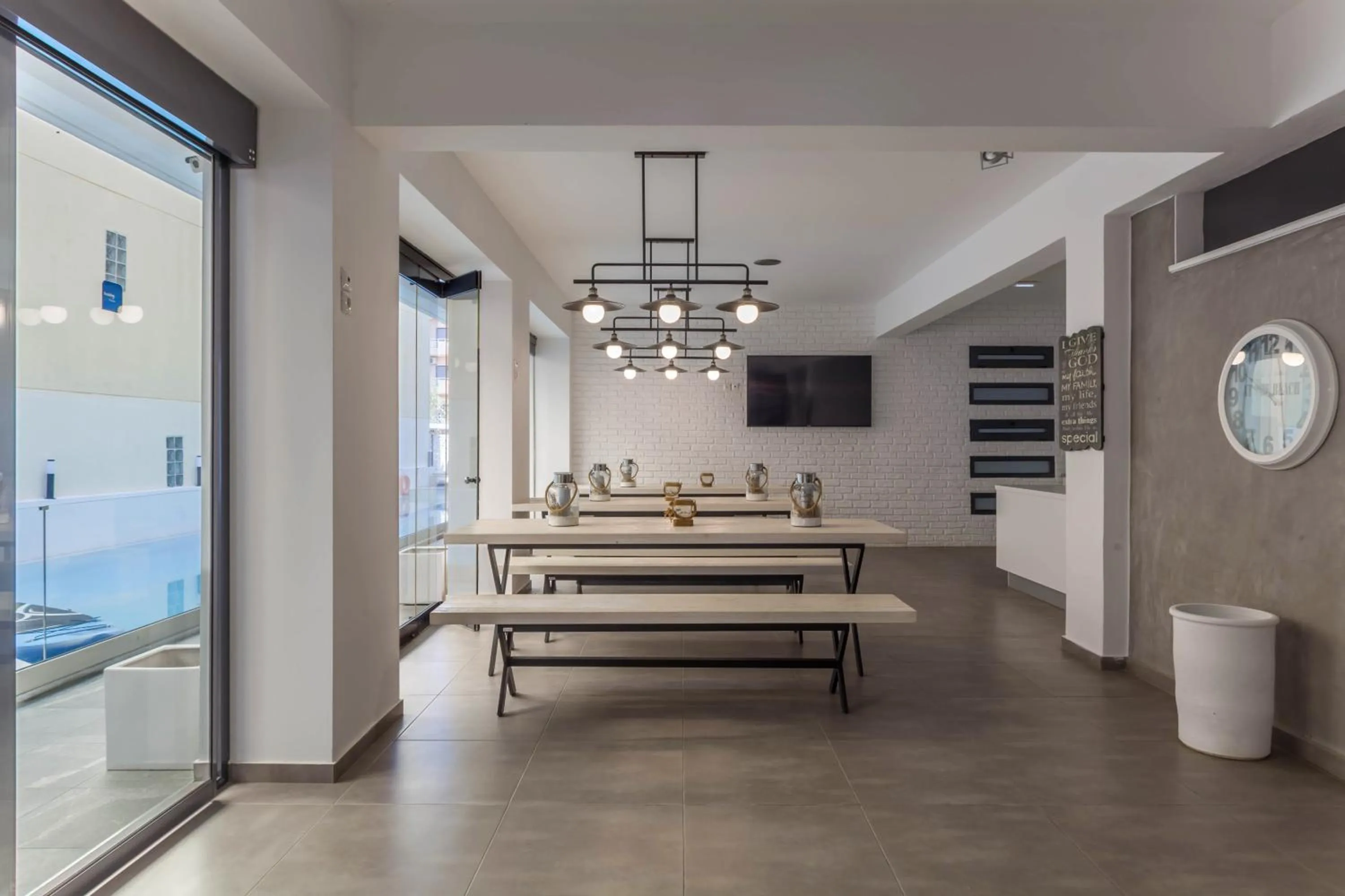 Dining area in Fedra Boutique Apartments
