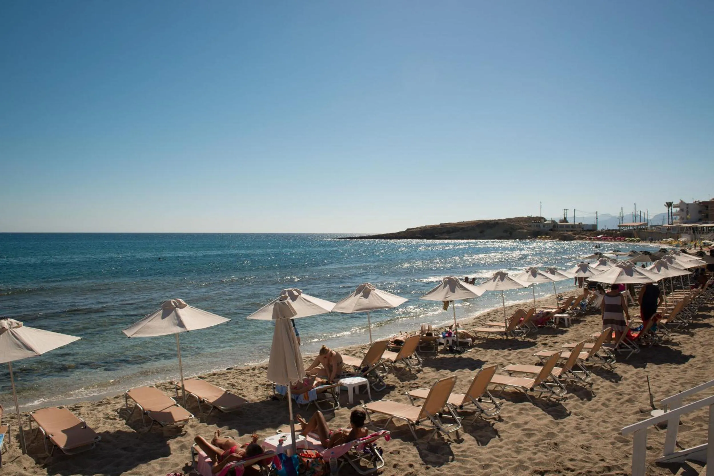 Beach in Fedra Boutique Apartments