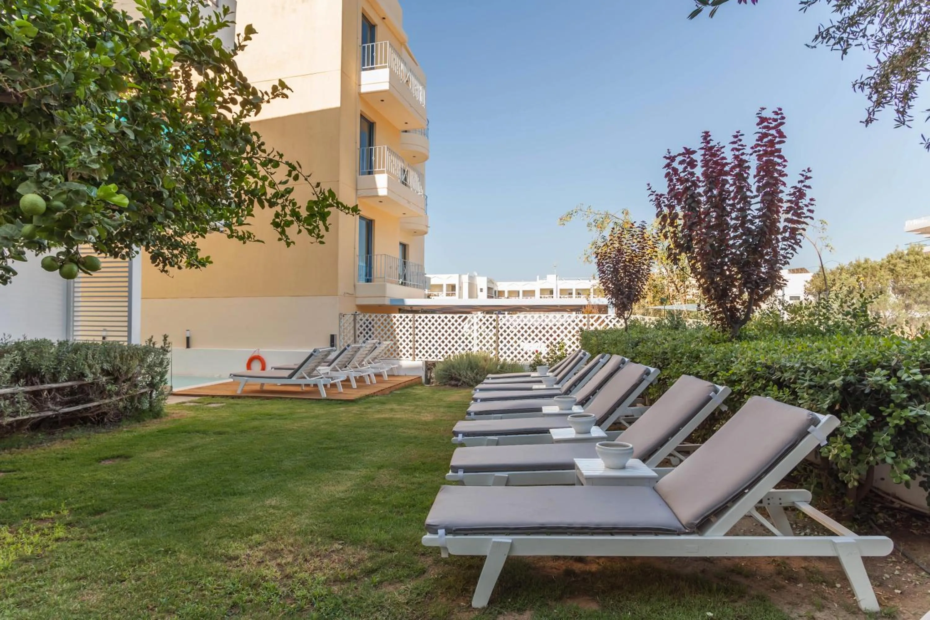 Garden in Fedra Boutique Apartments