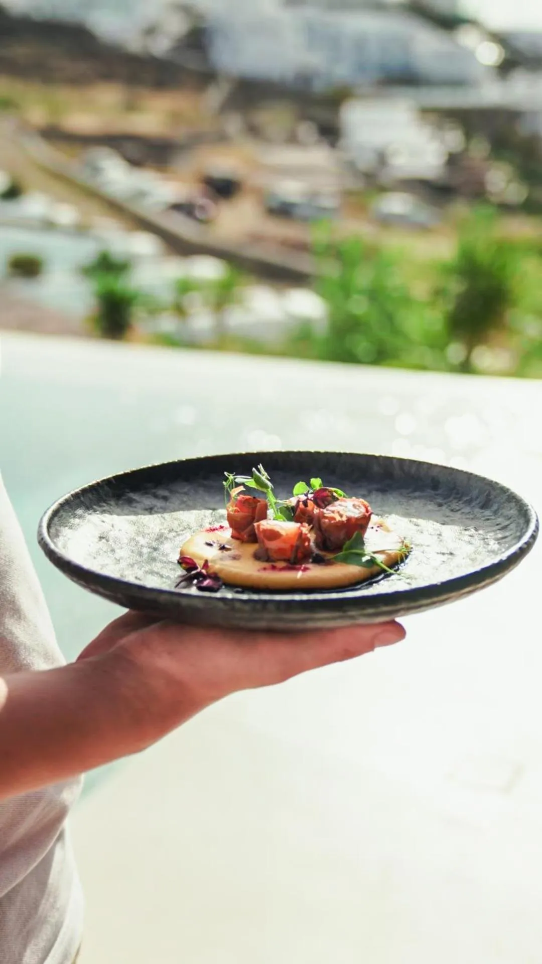 Food in Mykonos Earth Suites