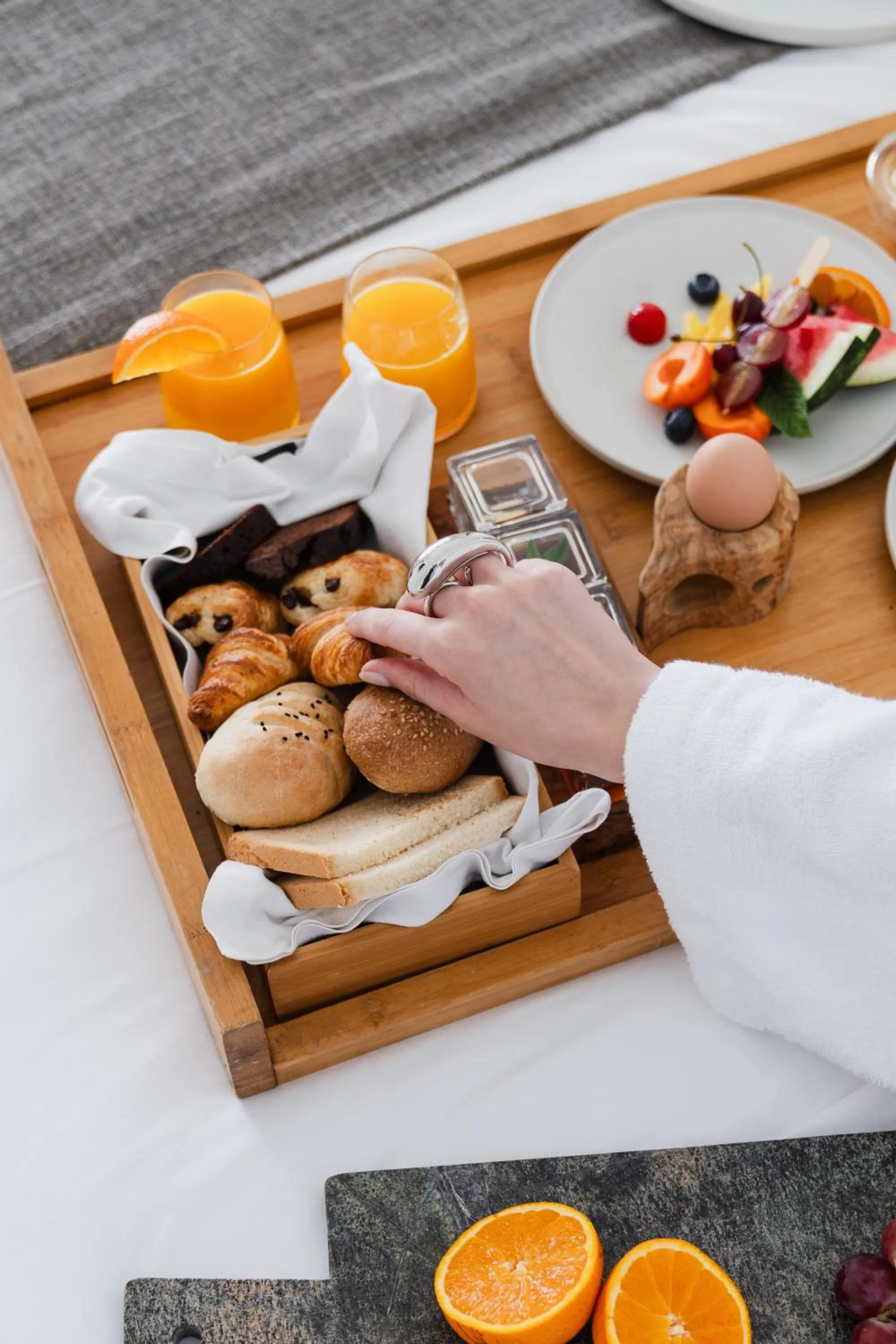 Breakfast in Mykonos Earth Suites