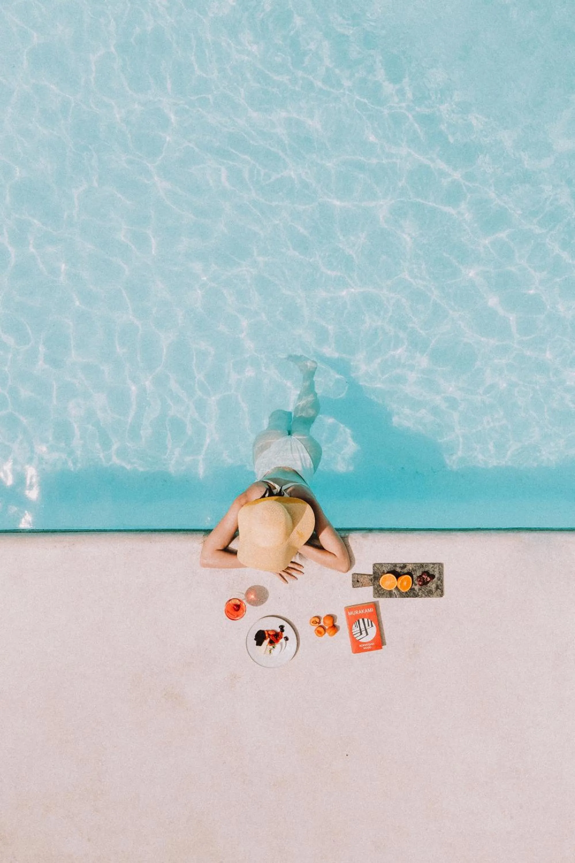 Swimming pool in Mykonos Earth Suites