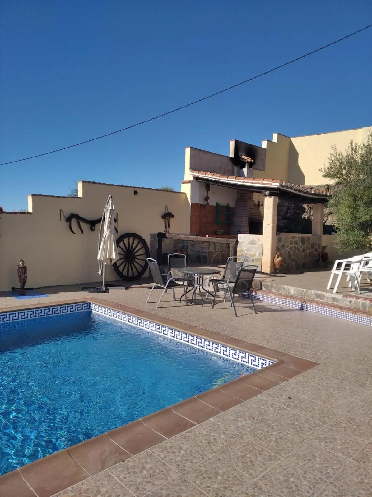 Swimming pool in Cortijo Mirador de Almuñecar