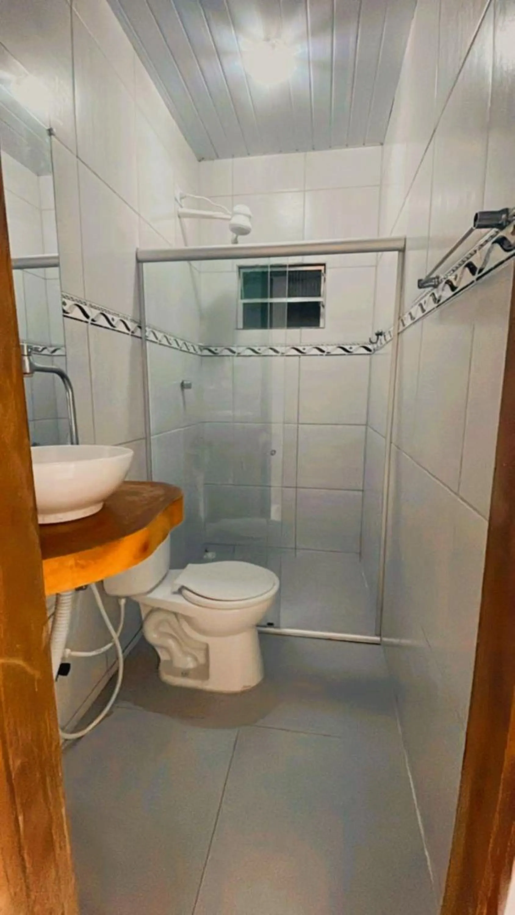 Bathroom in Pousada Portal dos Golfinhos