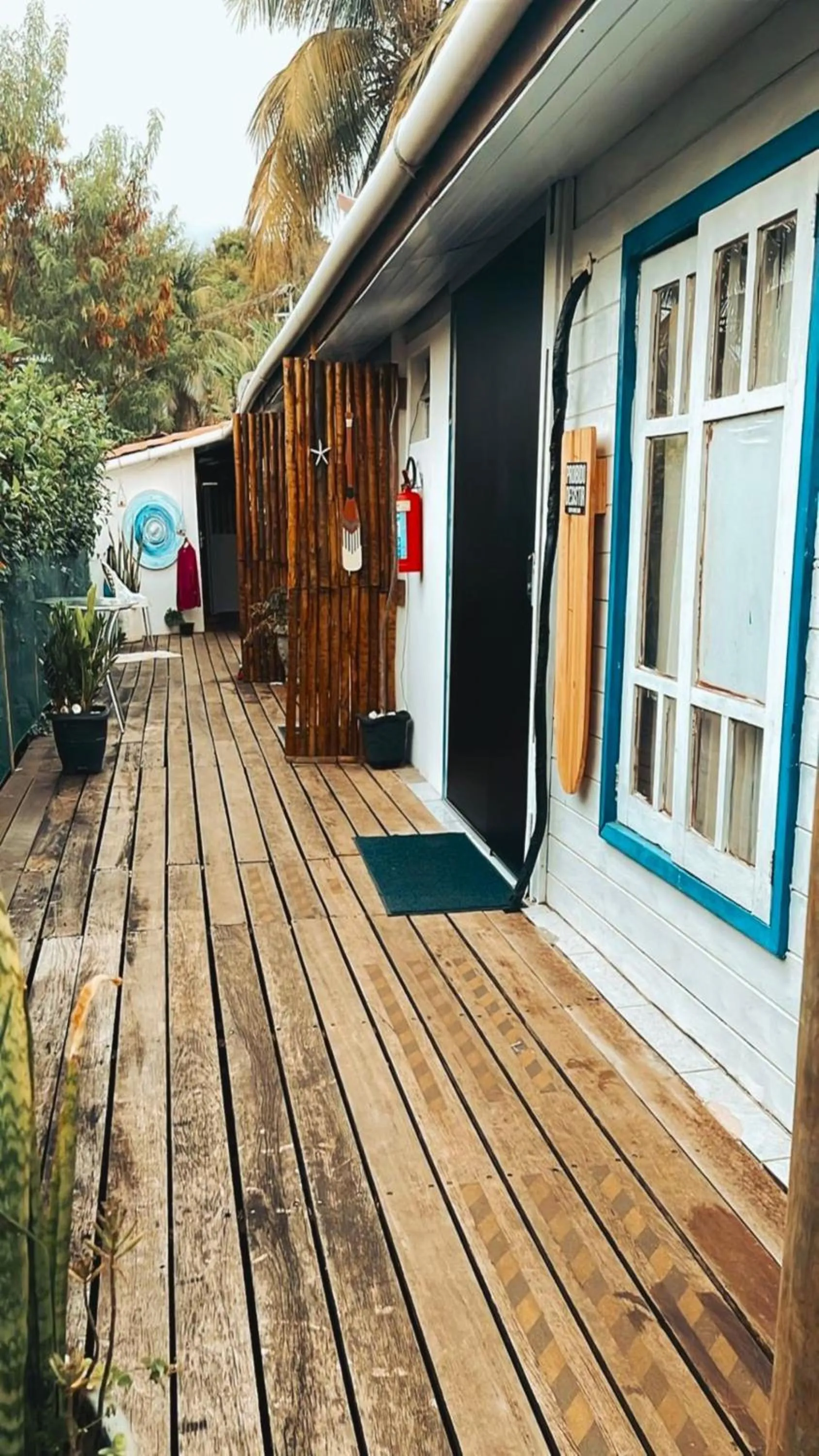 Patio in Pousada Portal dos Golfinhos