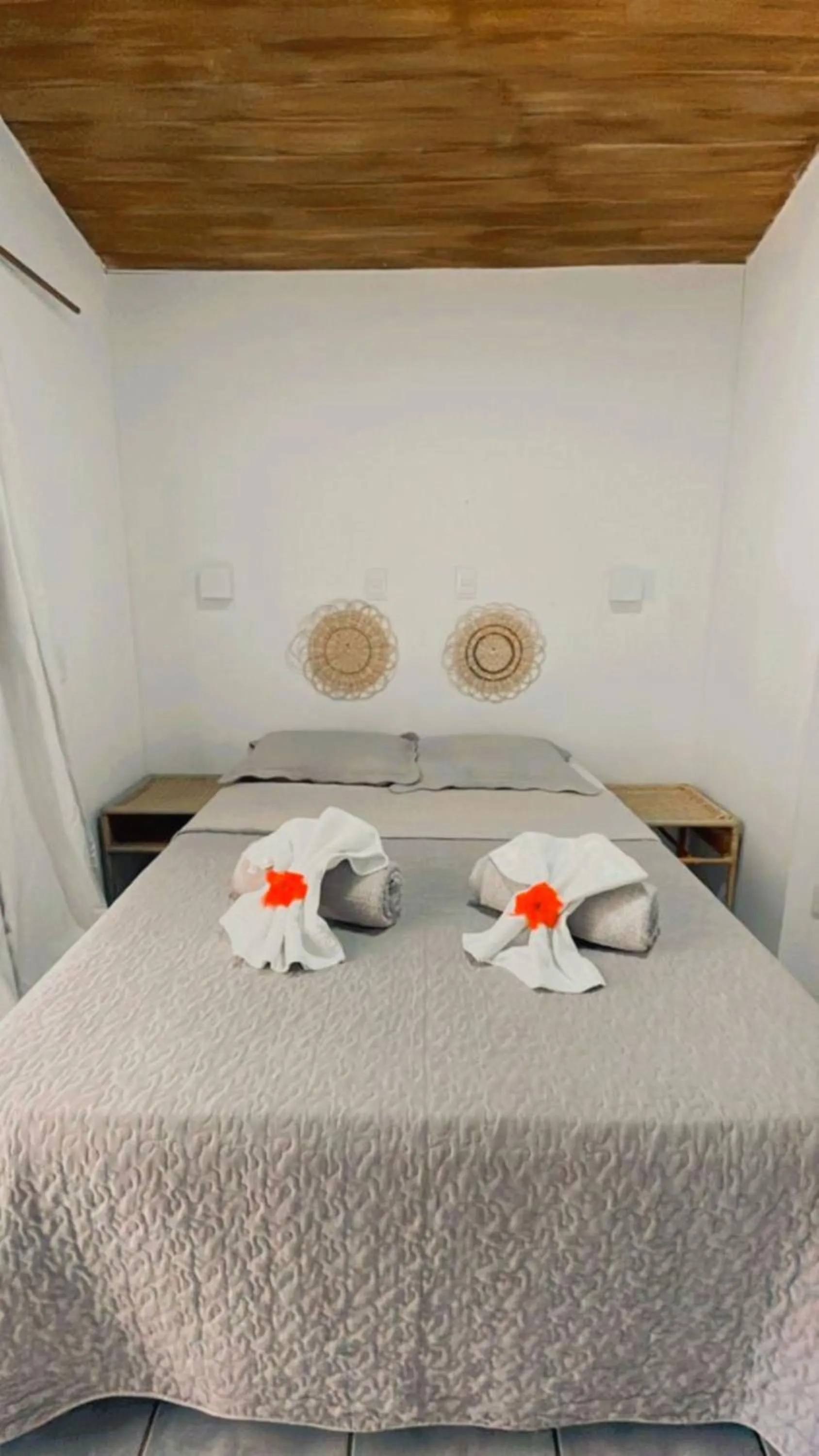 Bedroom, Bed in Pousada Portal dos Golfinhos