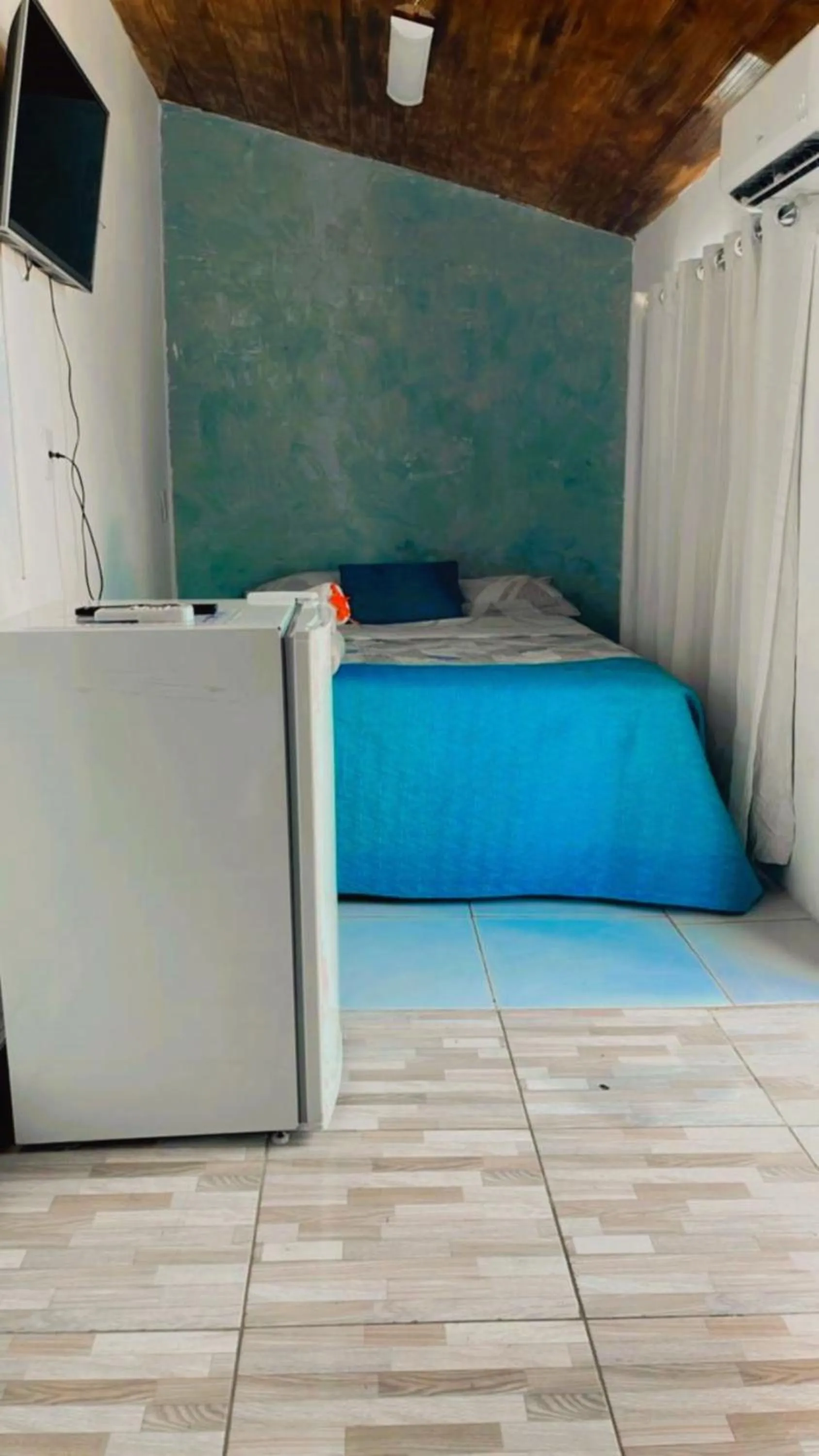 Bedroom, Bed in Pousada Portal dos Golfinhos