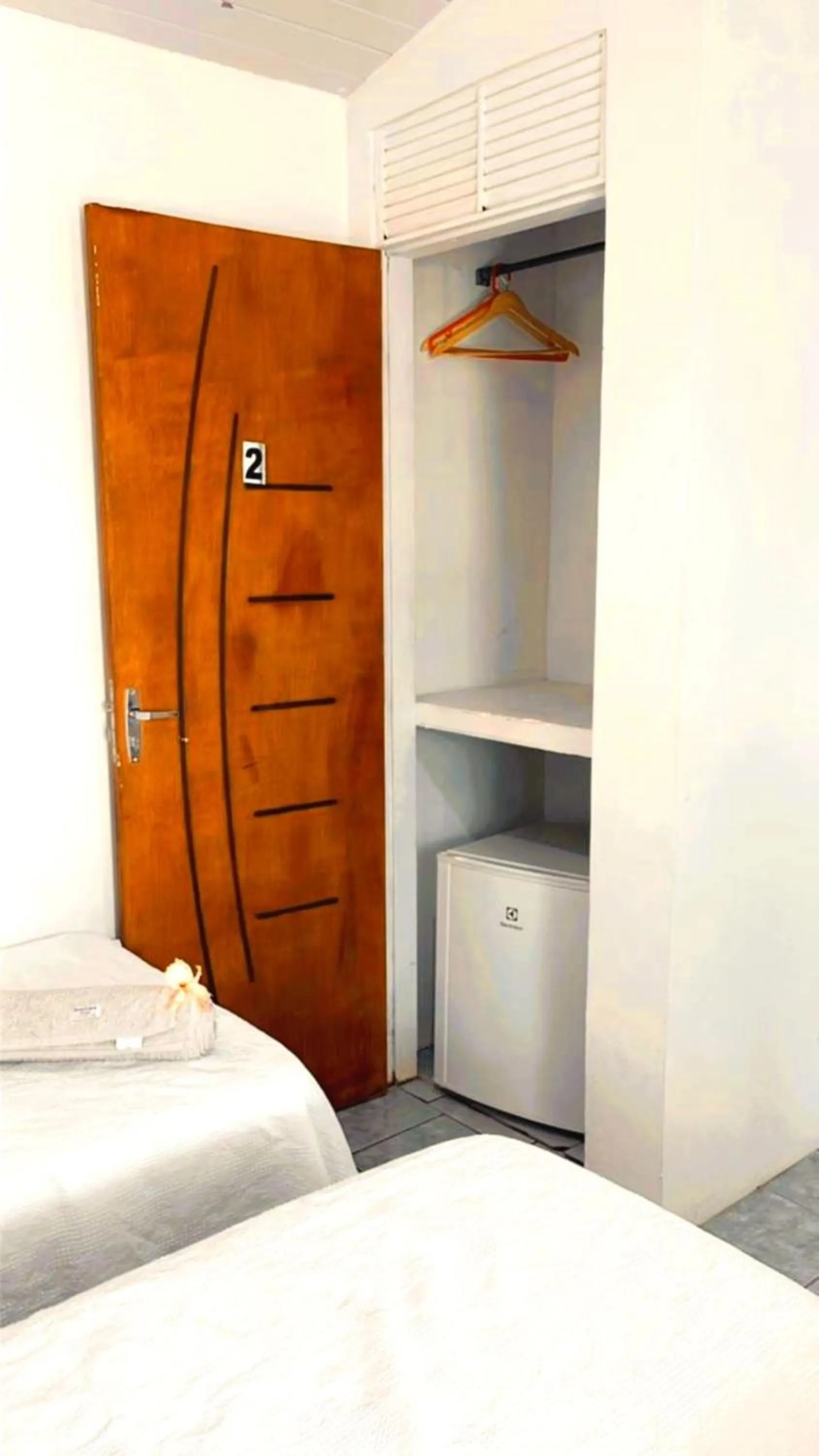 Bedroom, Bed in Pousada Portal dos Golfinhos