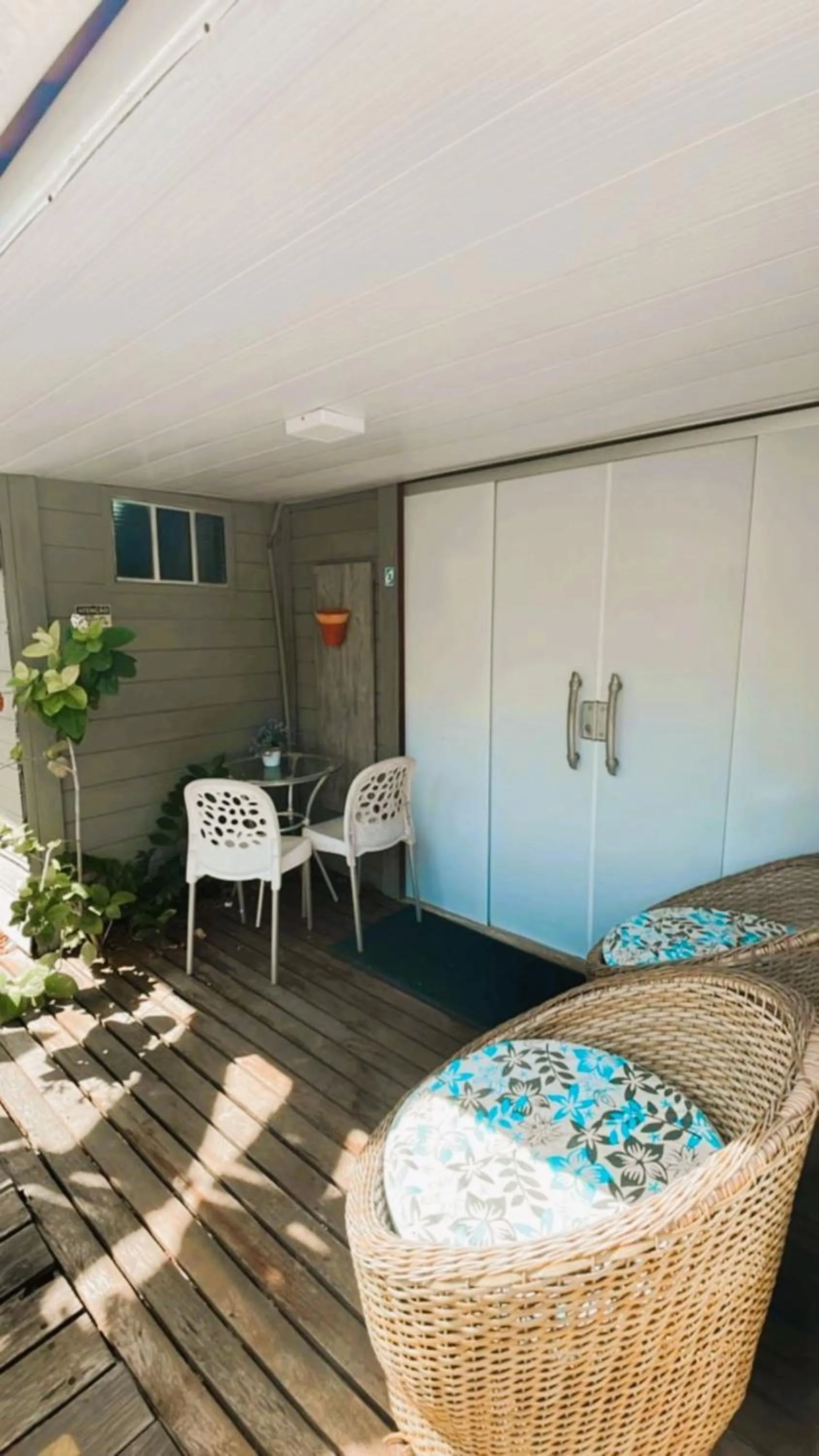 Balcony/Terrace in Pousada Portal dos Golfinhos