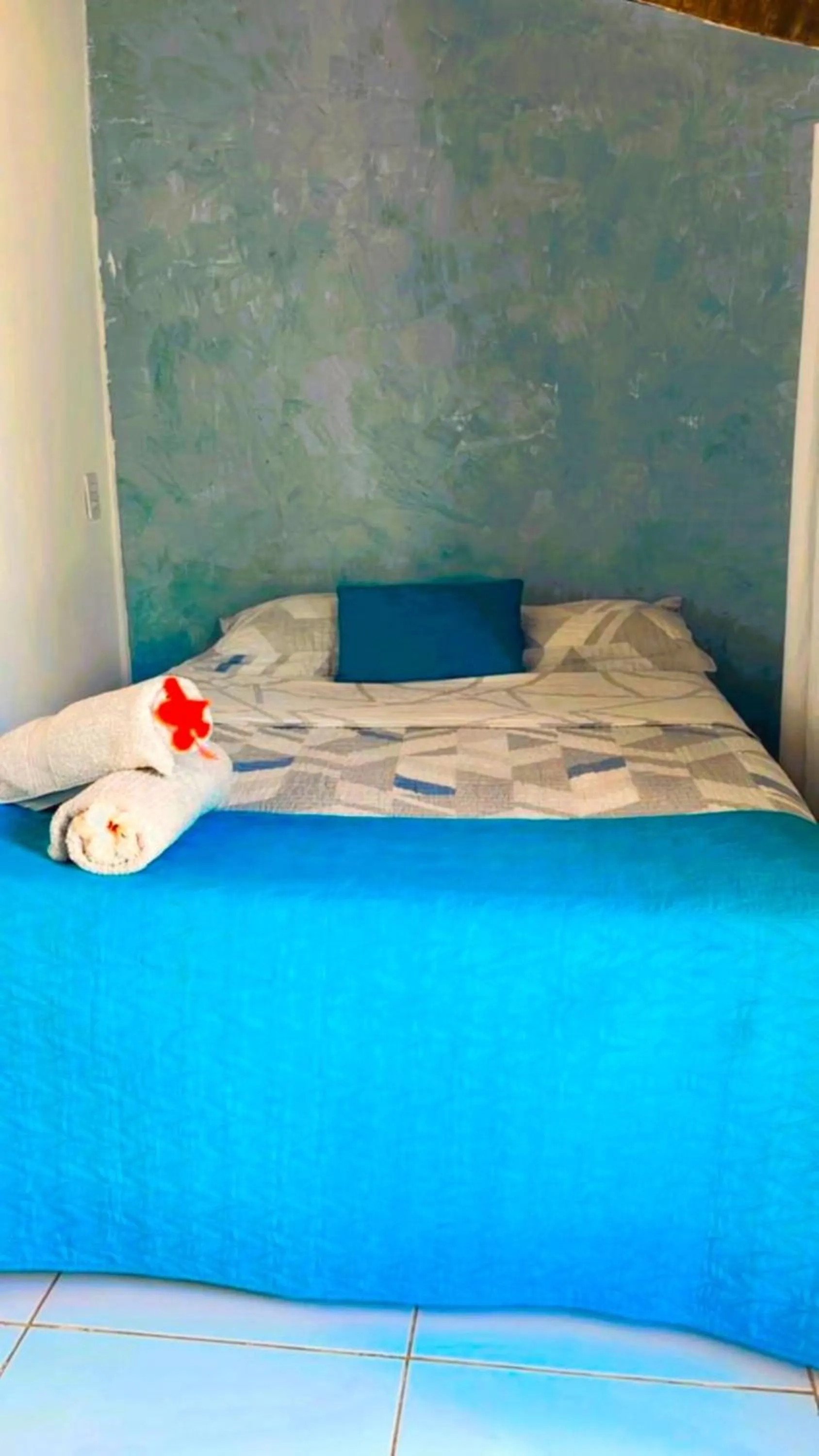 Bedroom, Bed in Pousada Portal dos Golfinhos