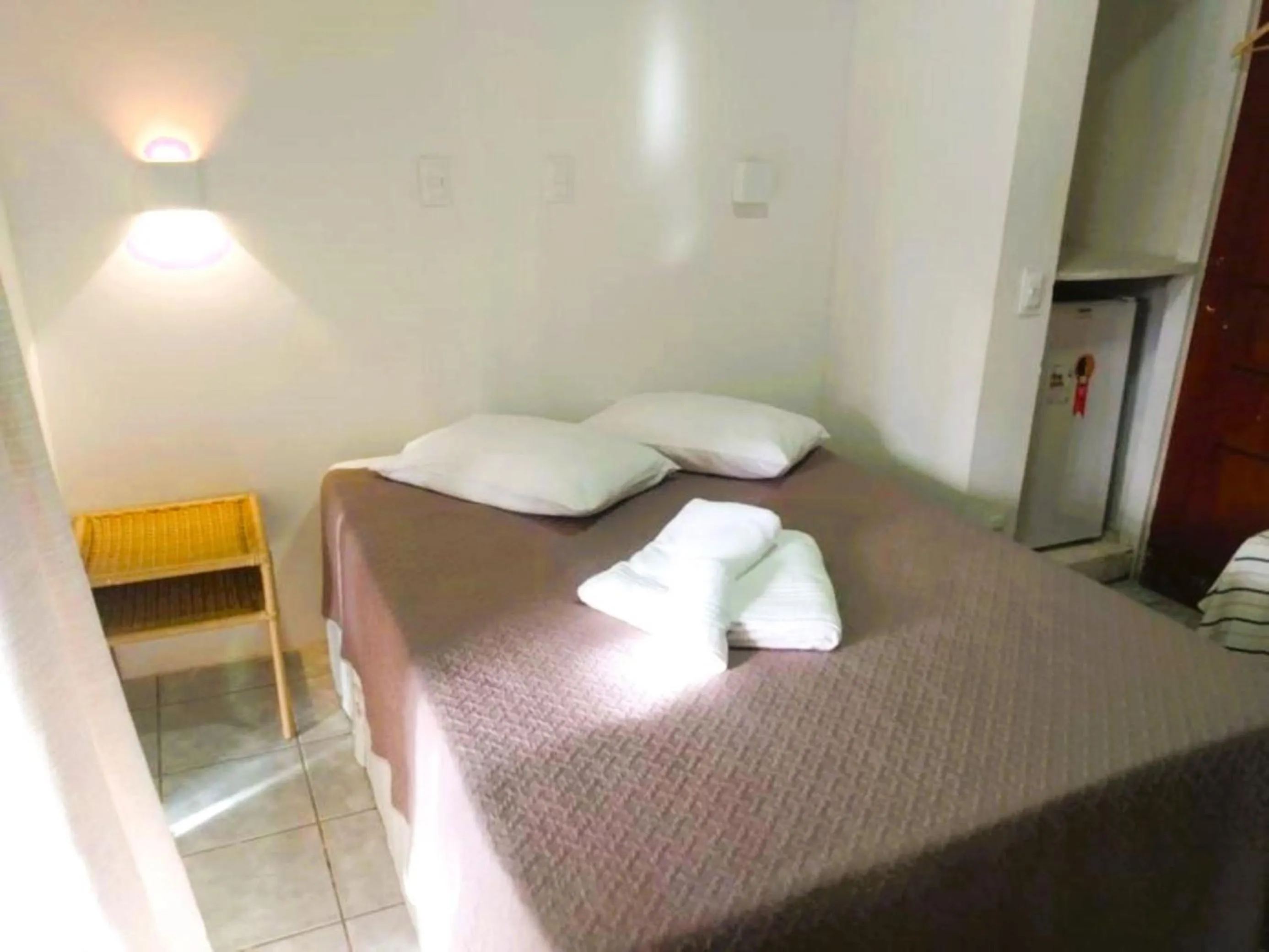 Bedroom, Bed in Pousada Portal dos Golfinhos