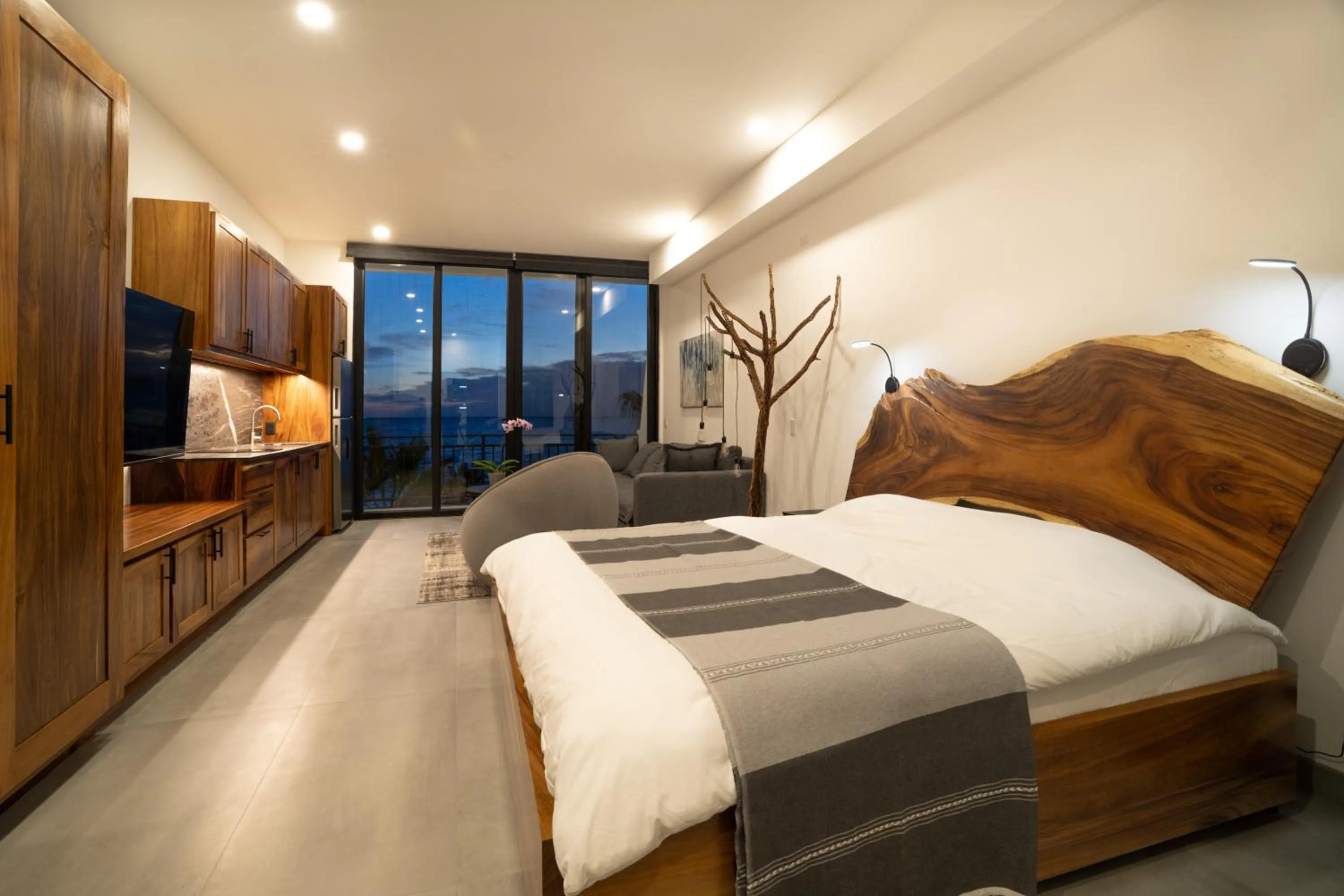 Bed in La Ventana Beach Resort