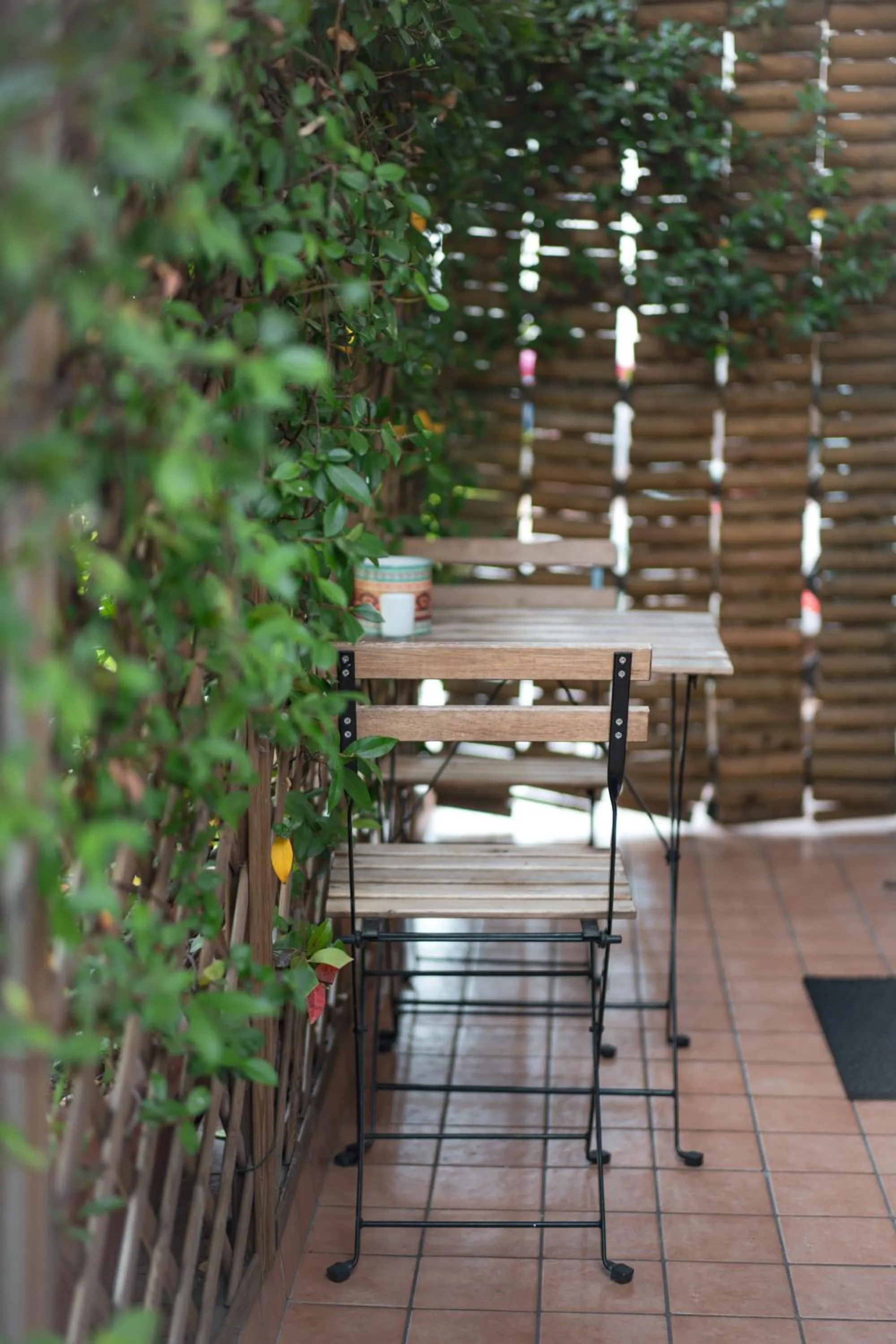 Patio in Bed and Bike Verona