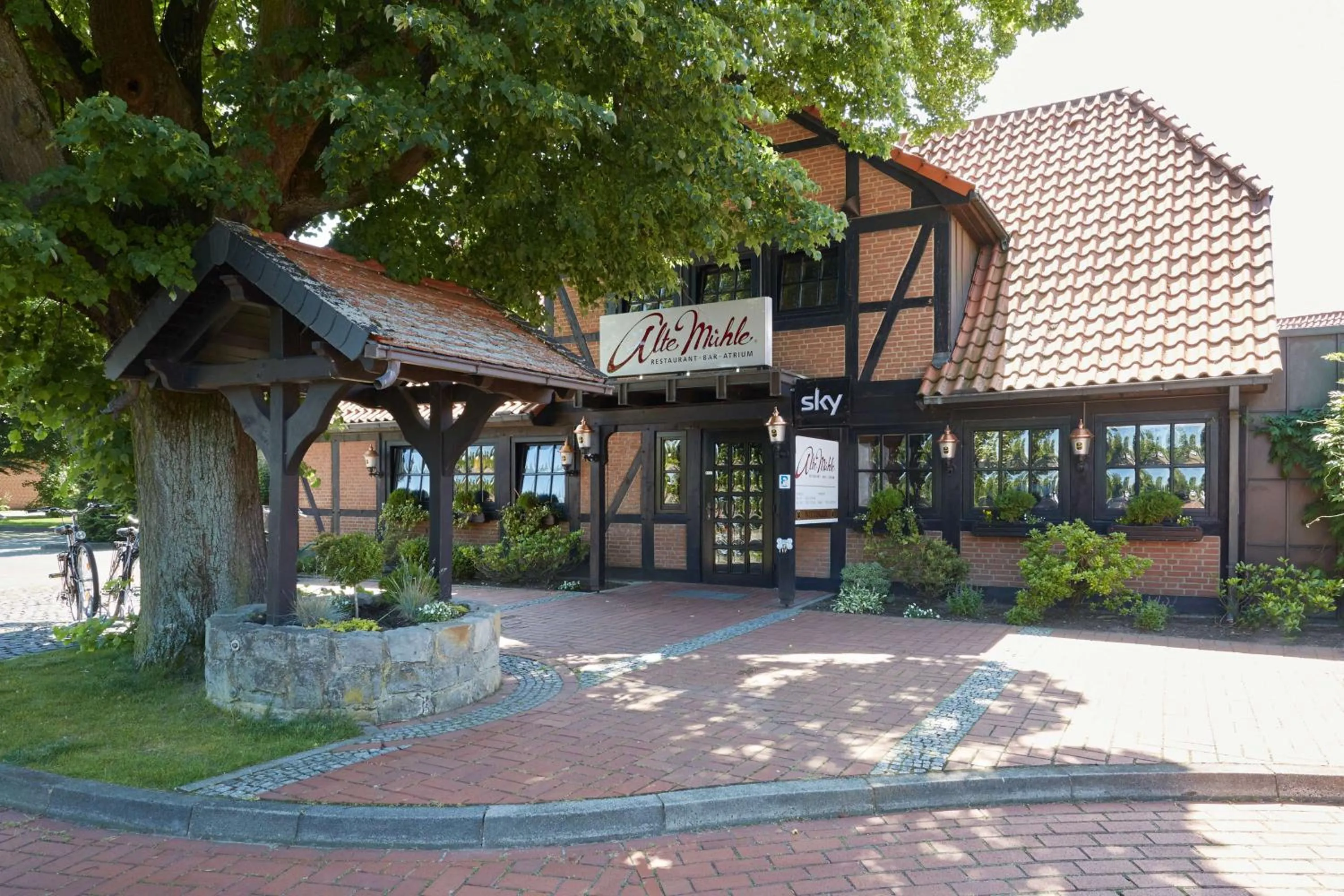 Property building in Privathotel alte mühle Wolfsburg-Weyhausen
