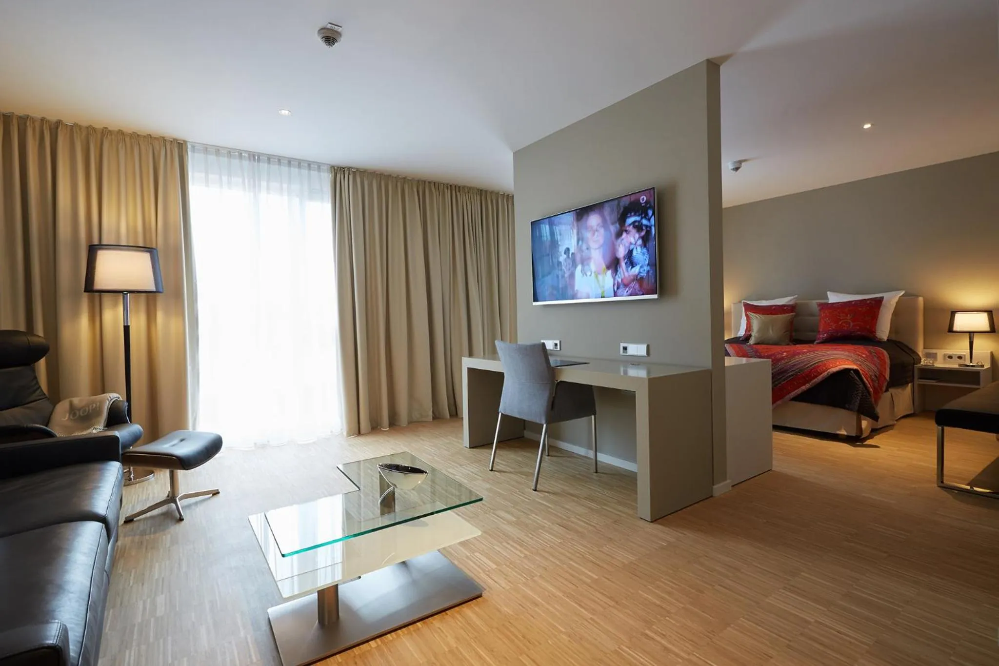 Photo of the whole room, Bed in Privathotel alte mühle Wolfsburg-Weyhausen