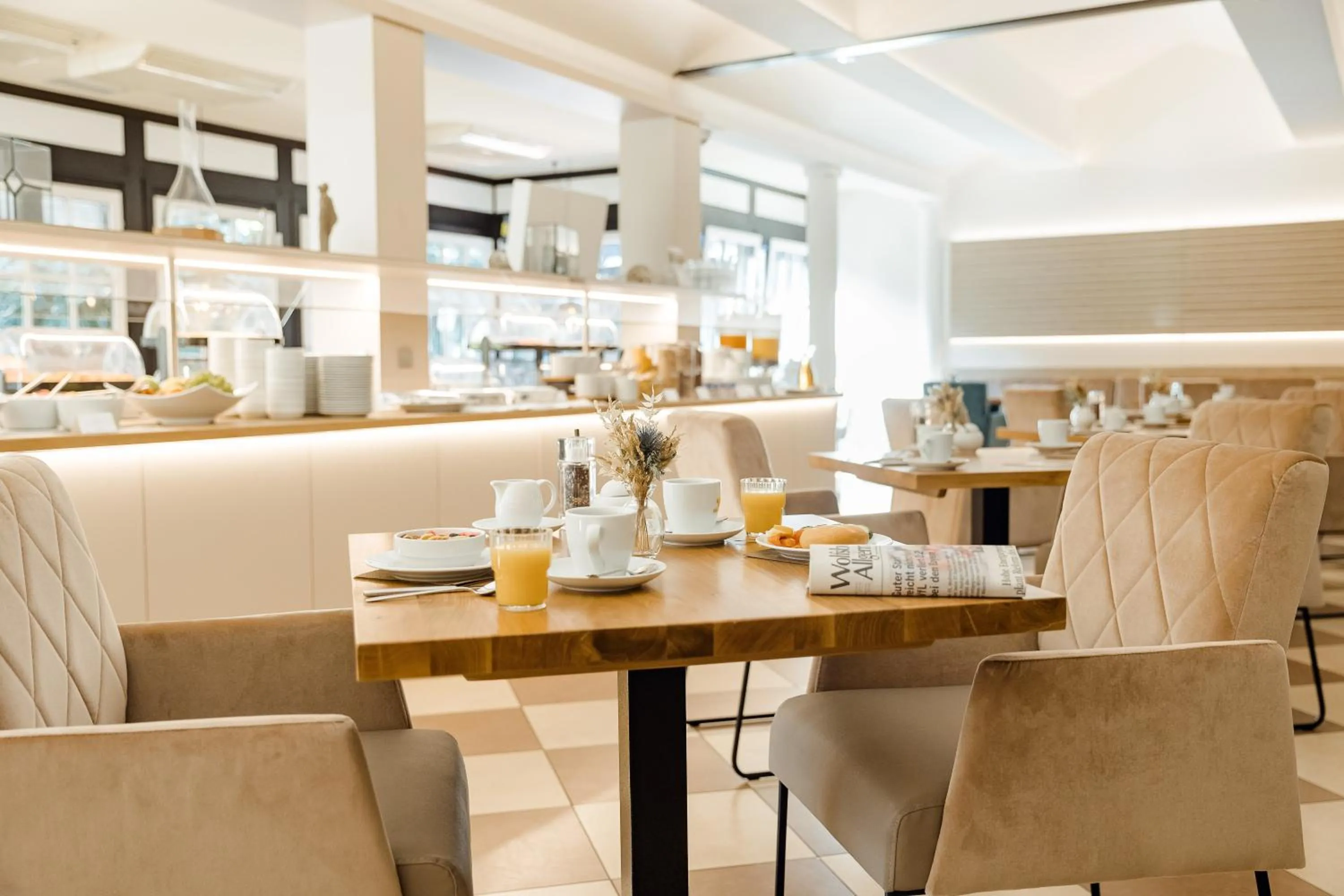 Restaurant/places to eat in Privathotel alte mühle Wolfsburg-Weyhausen