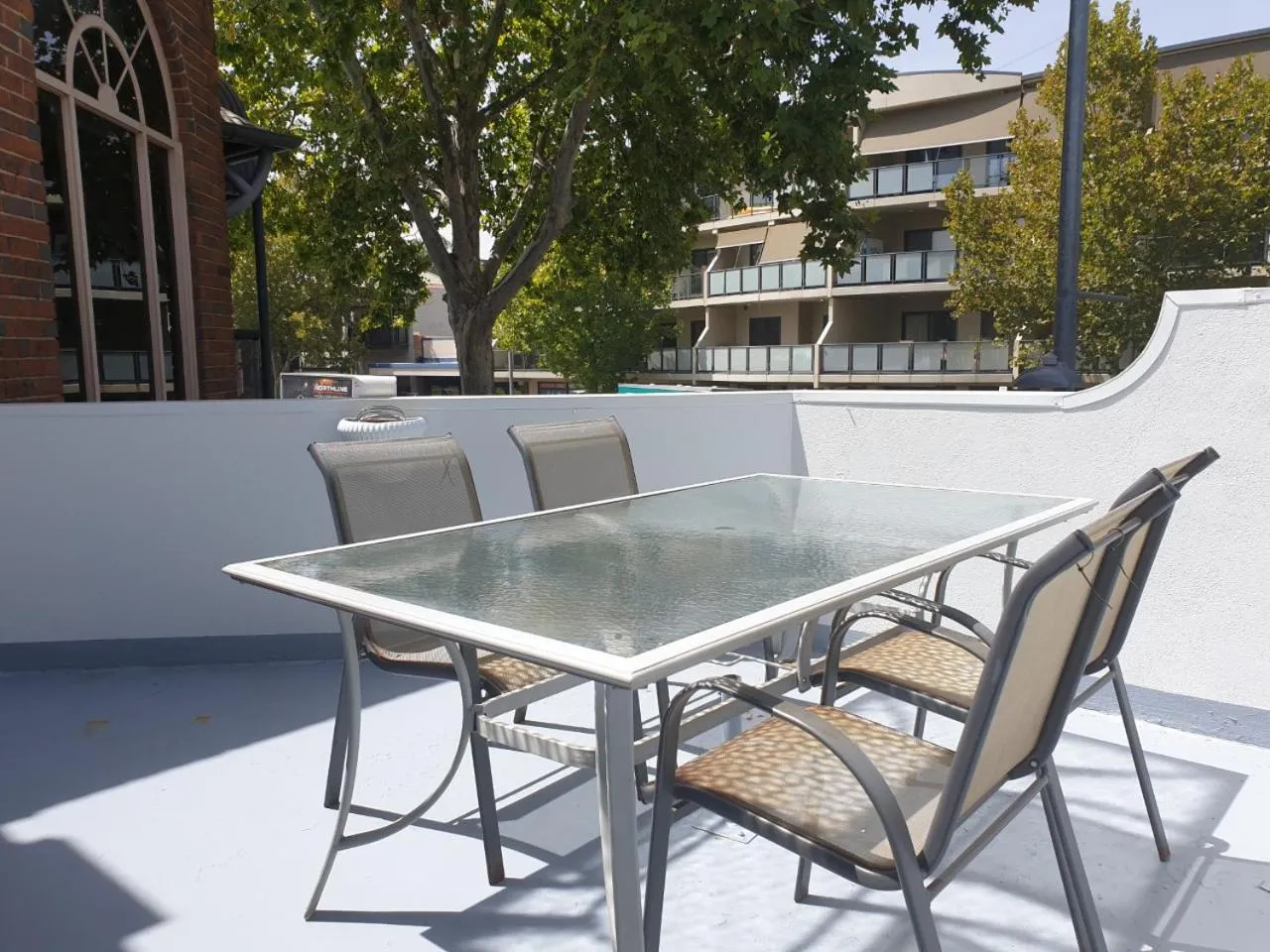 Balcony/Terrace in Adelaide Pulteney Motel