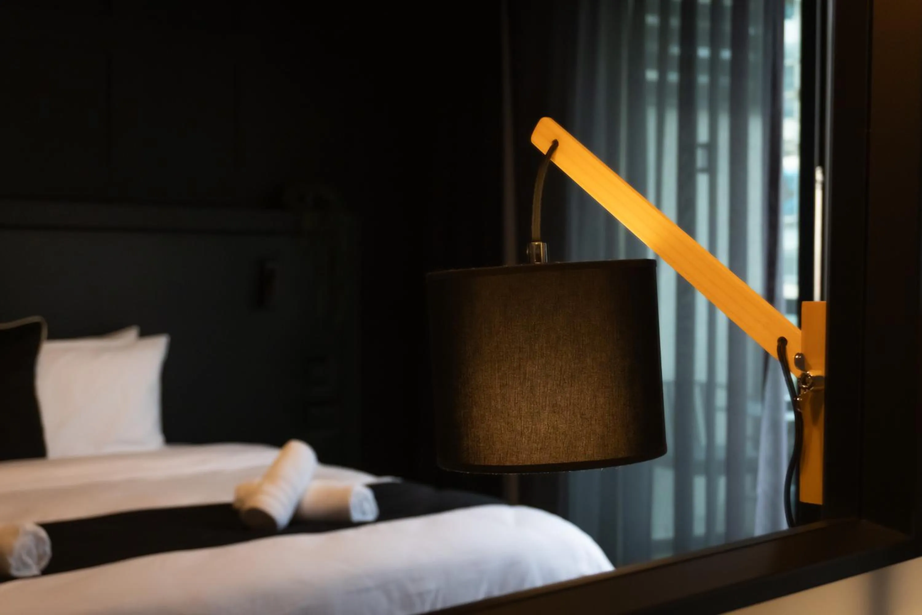 Bedroom, Bed in Block