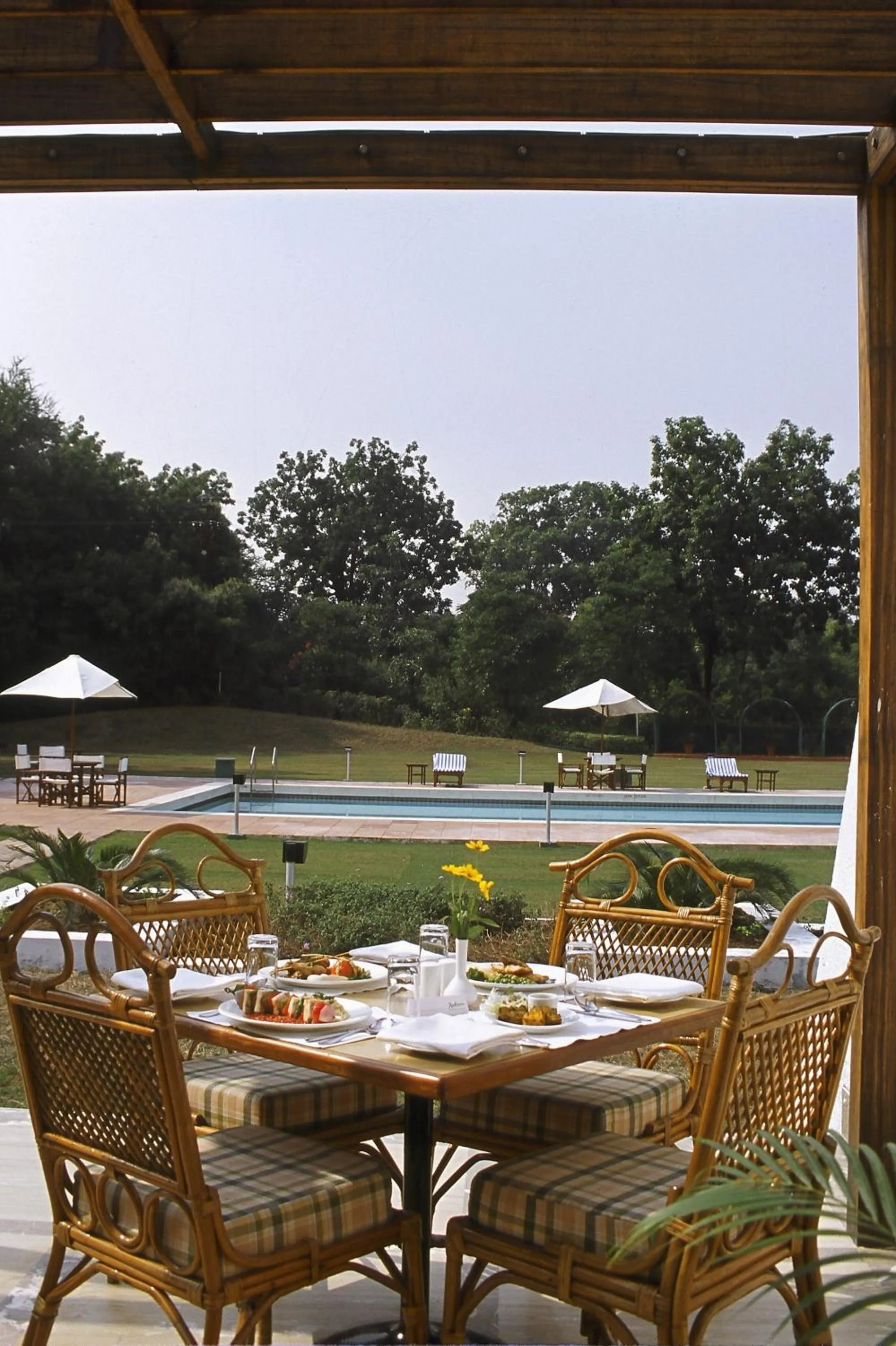 Facade/entrance in Radisson Jass Hotel, Khajuraho