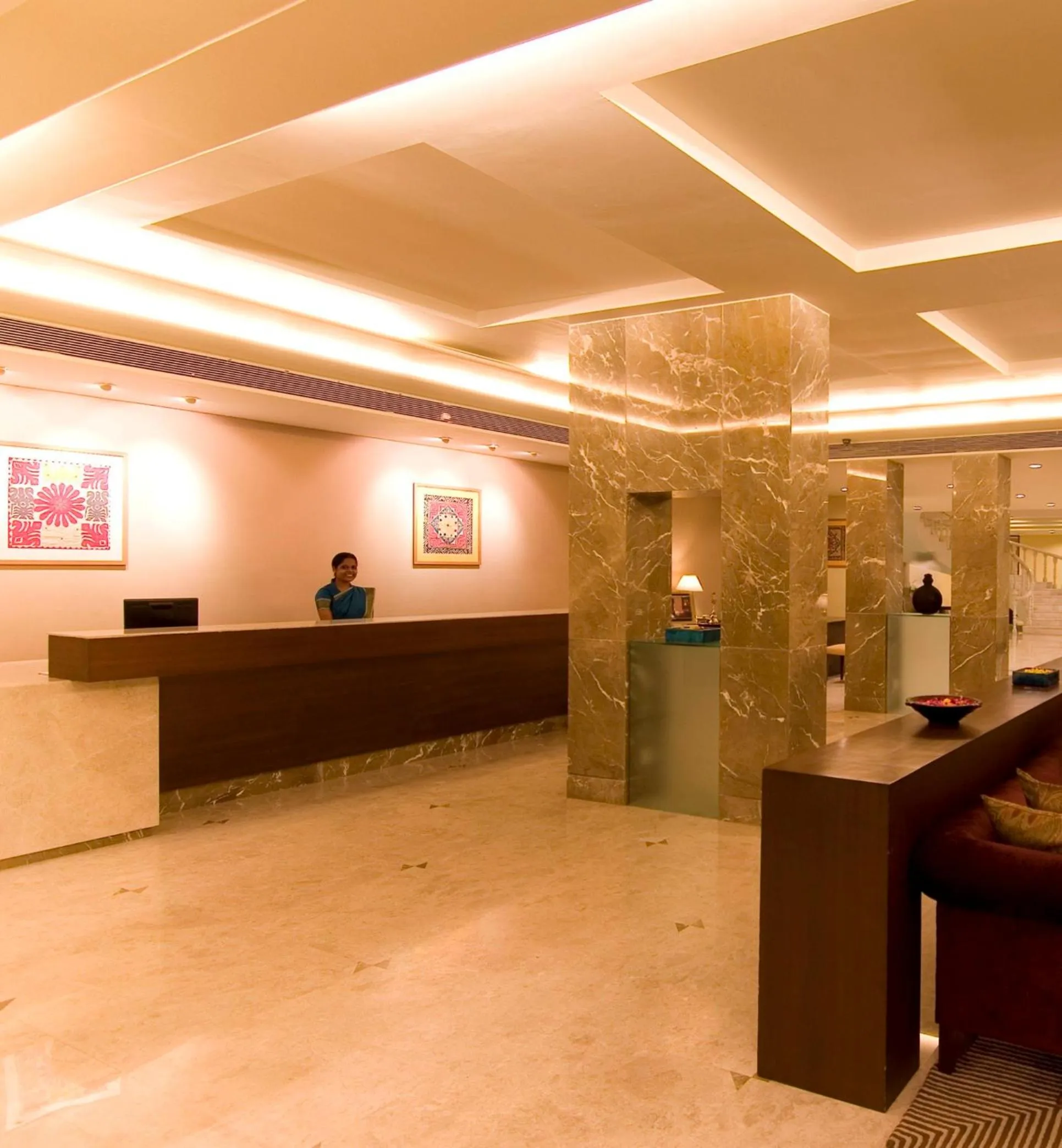 Lobby or reception in Radisson Jass Hotel, Khajuraho