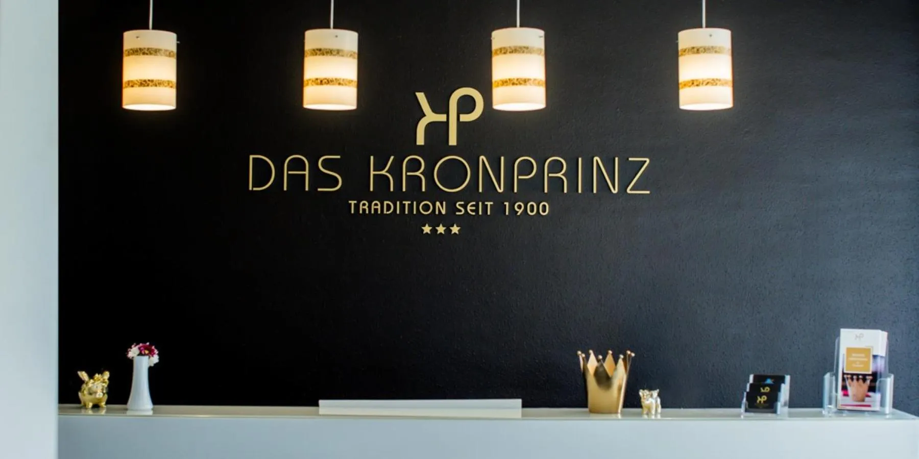 Lobby or reception in Hotel Das Kronprinz