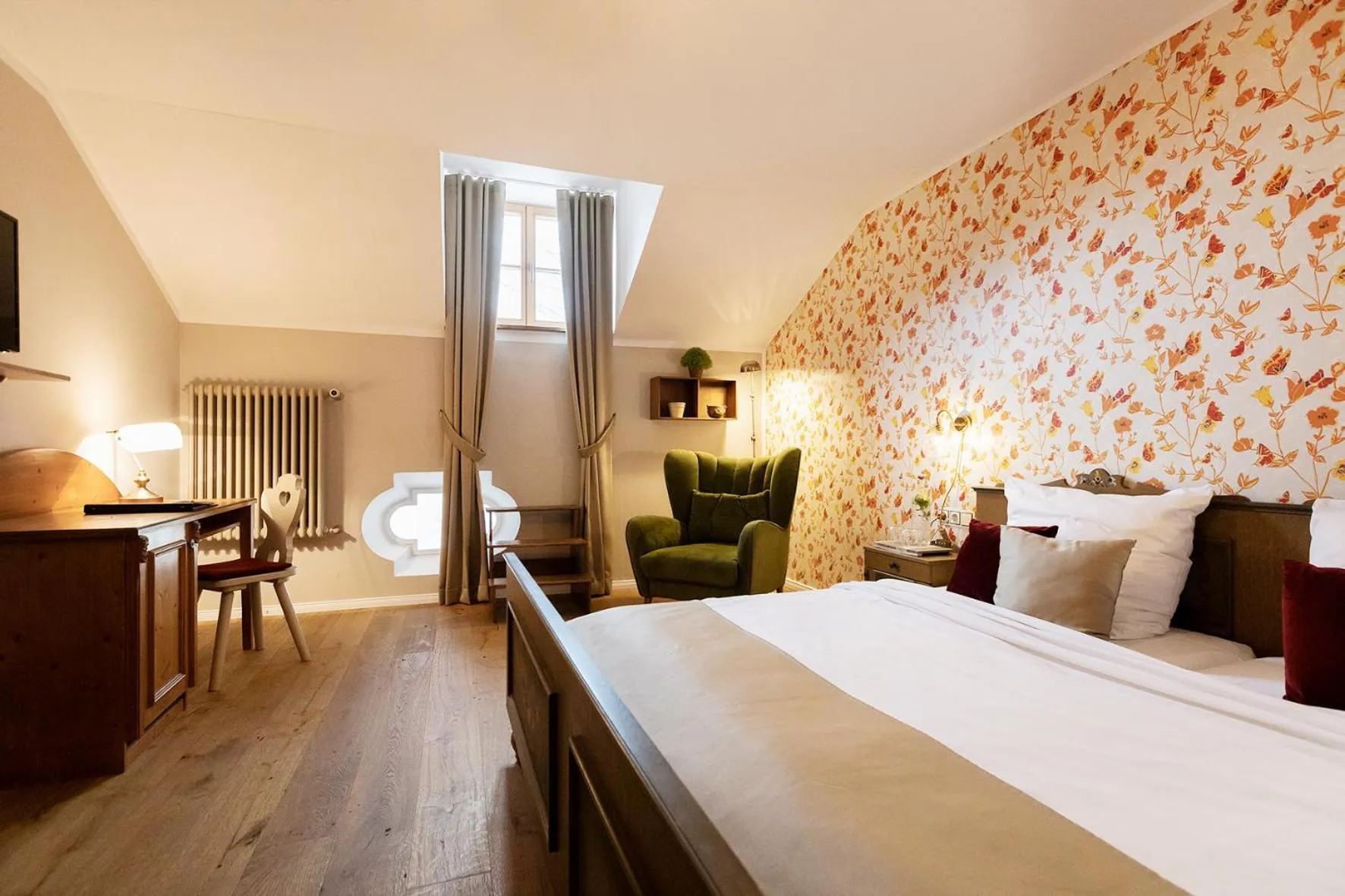 Bedroom, Bed in Landgasthof Karner