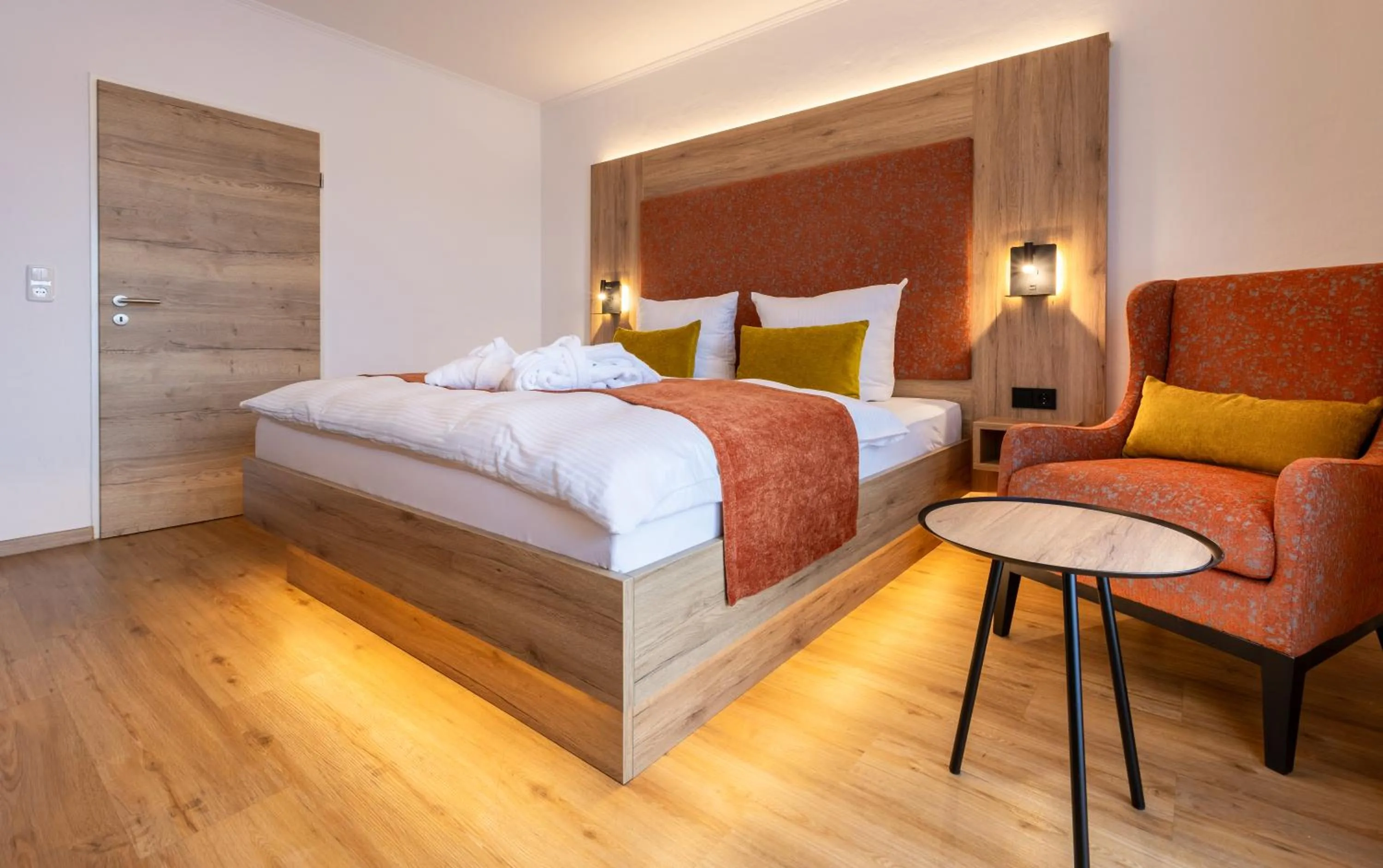 Photo of the whole room, Bed in Hotel Bergruh