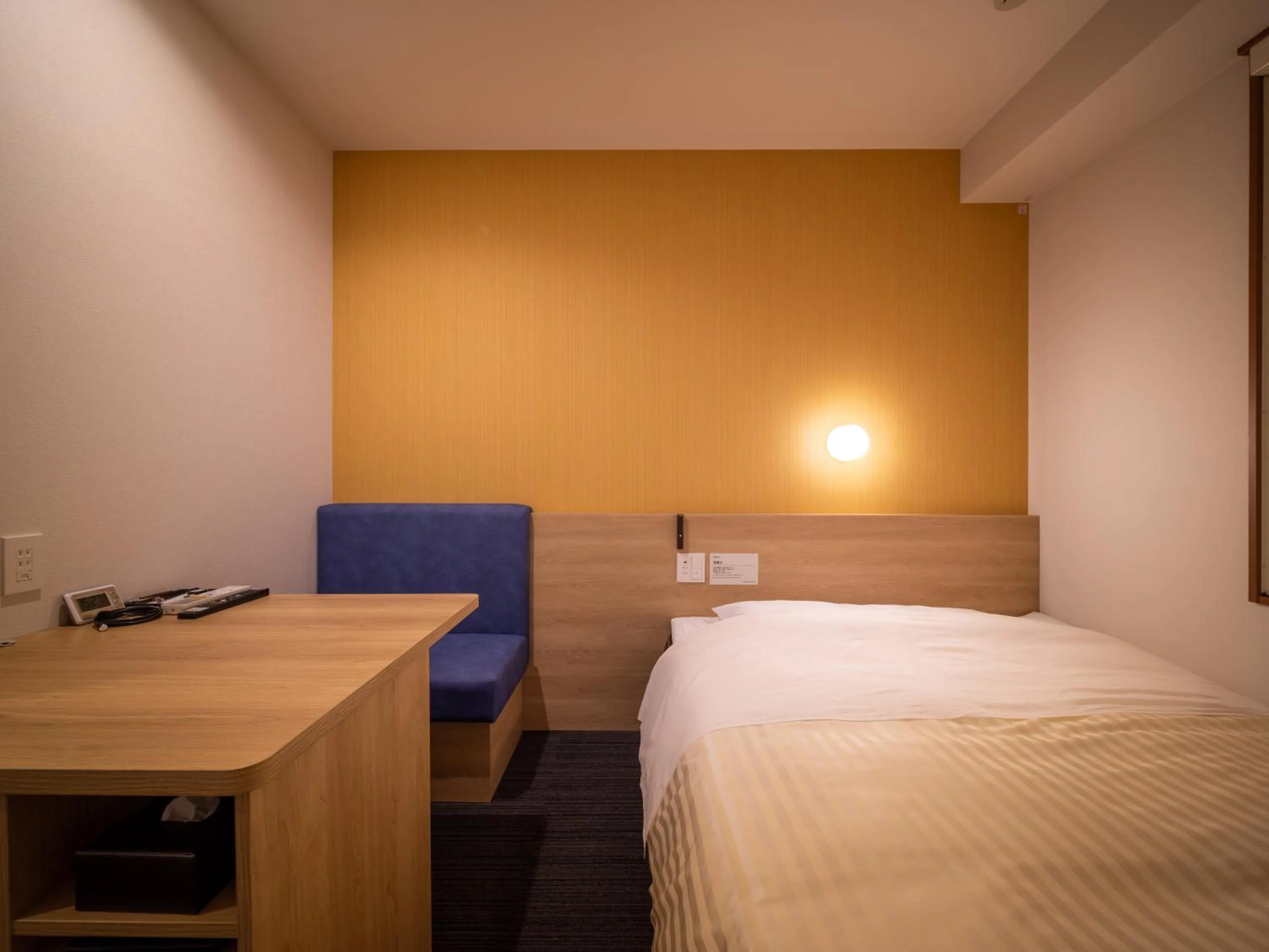 Bed in Super Hotel Yahaba Station East Exit