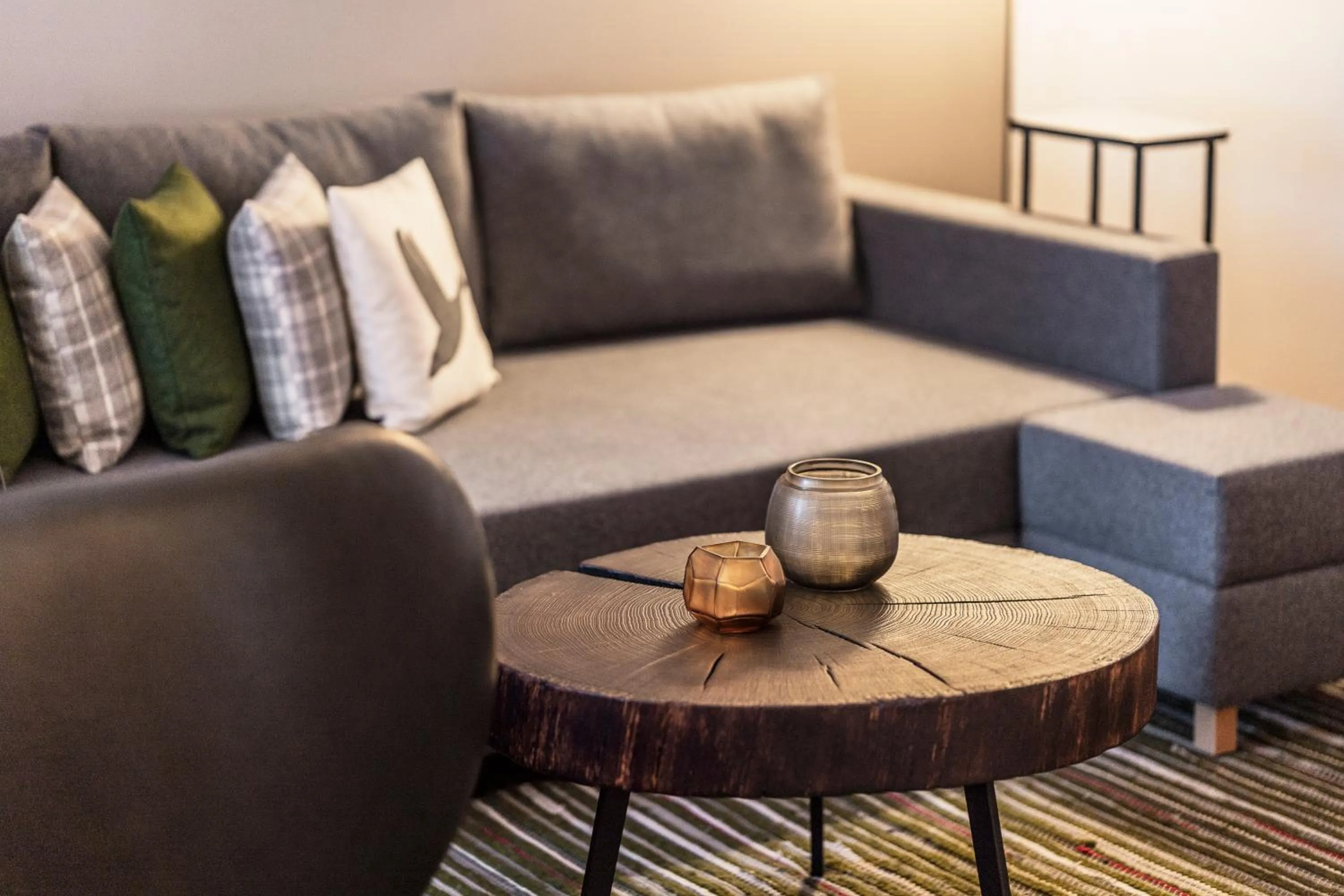 Living room in Das Achental Resort