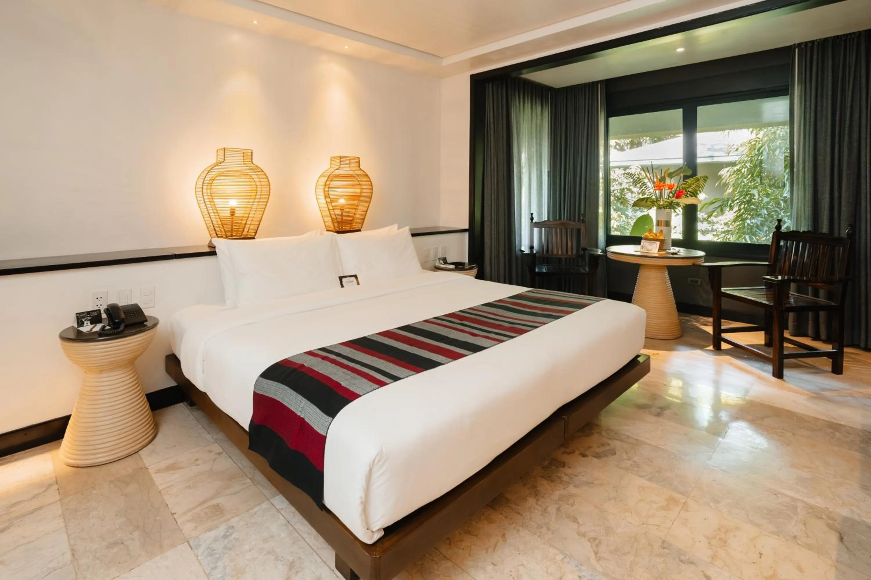 Bed in The Henry Resort Dumaguete