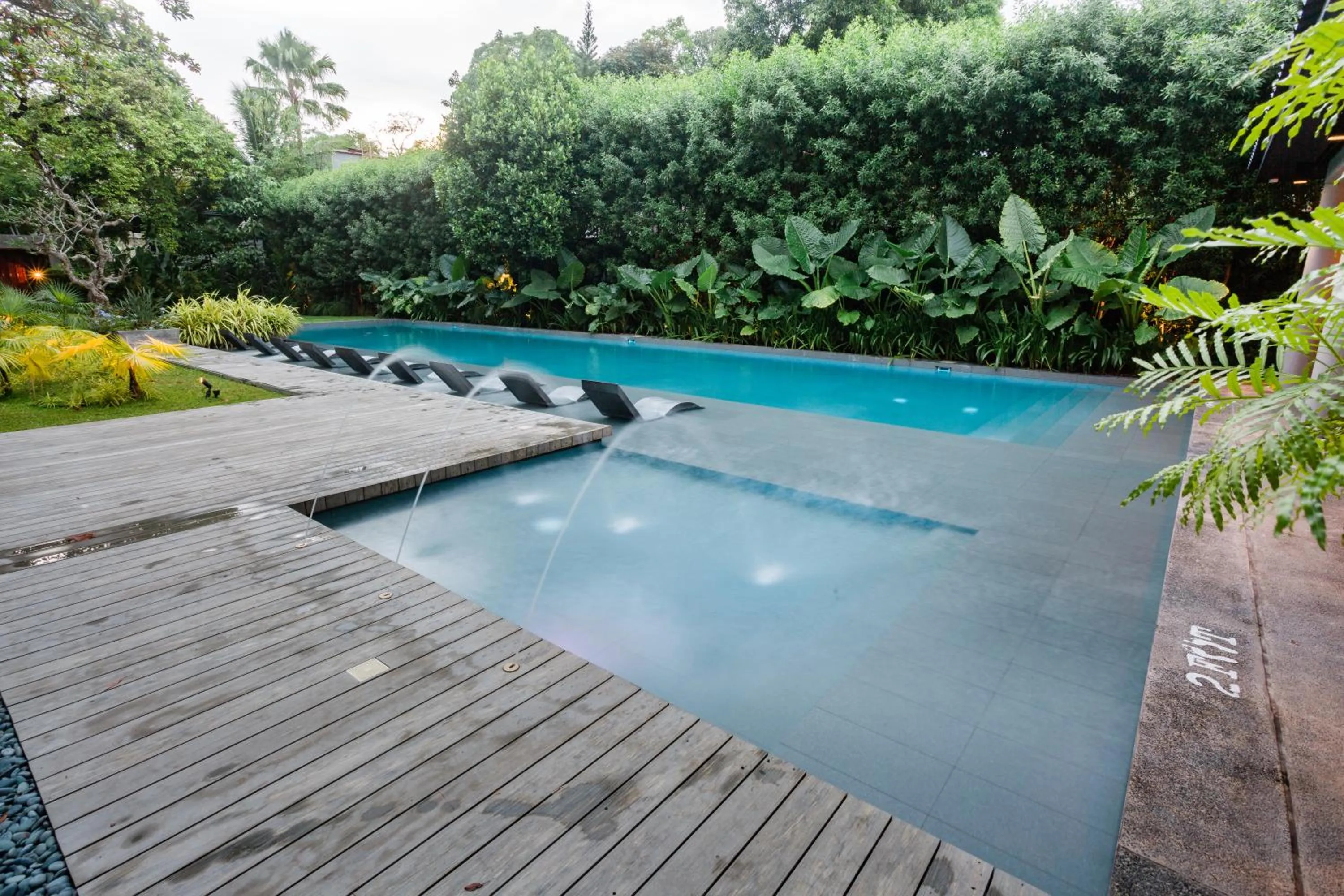 Swimming pool in The Henry Resort Dumaguete