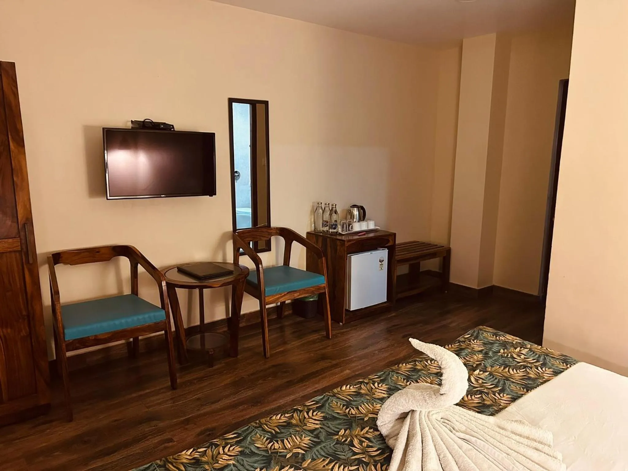 minibar, Bed in SeaScape Port Blair