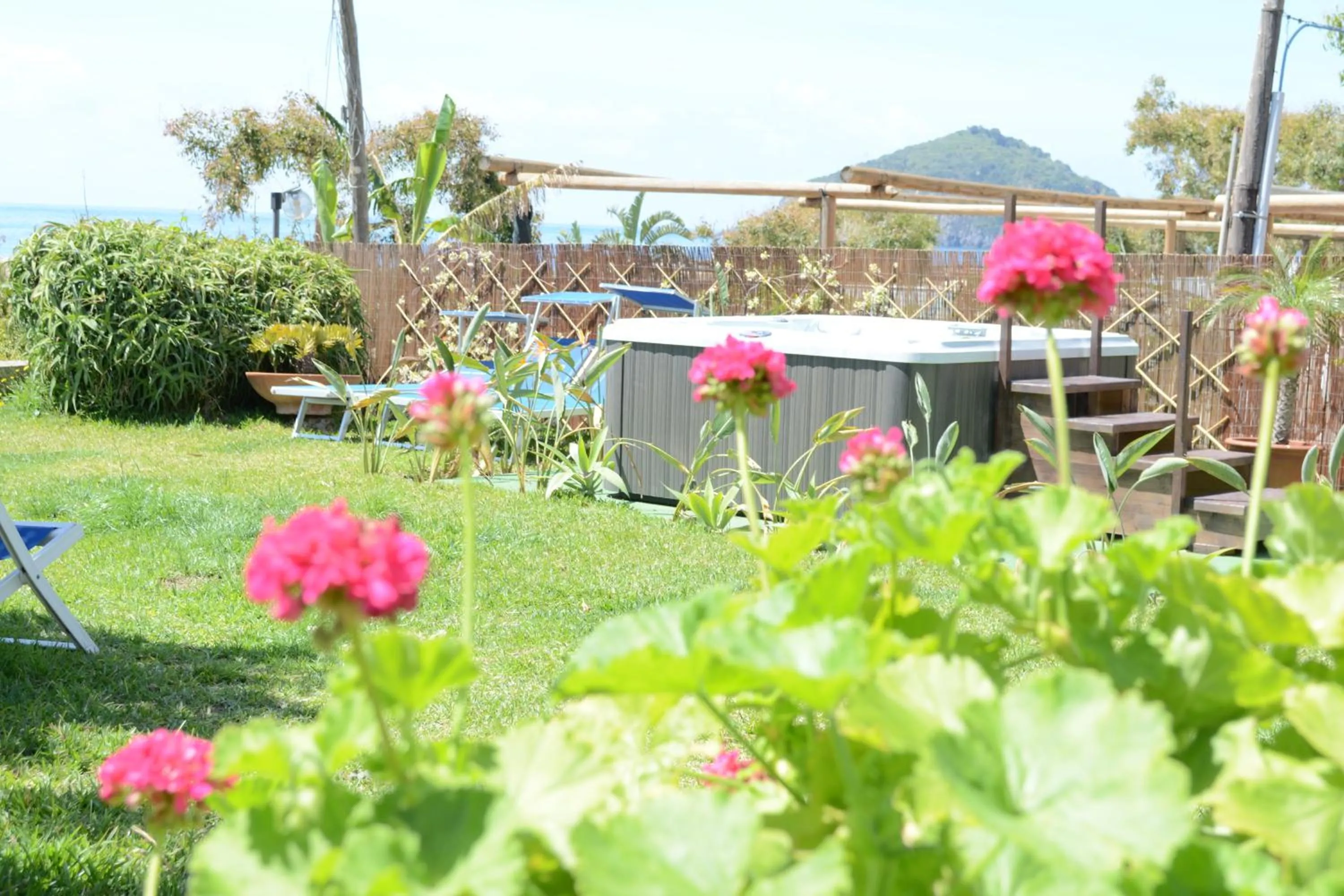 Garden in Hotel Maronti