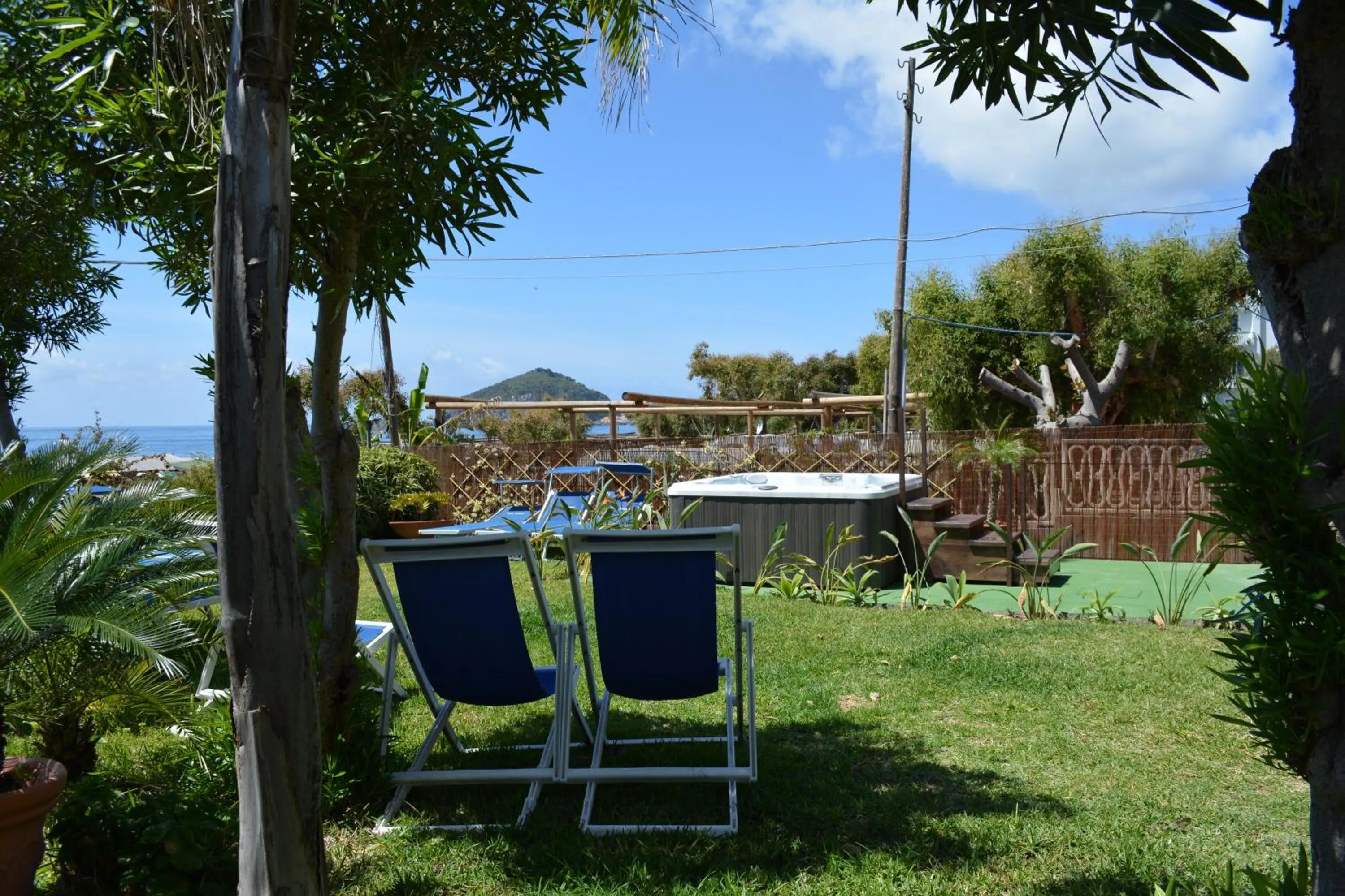 Garden in Hotel Maronti