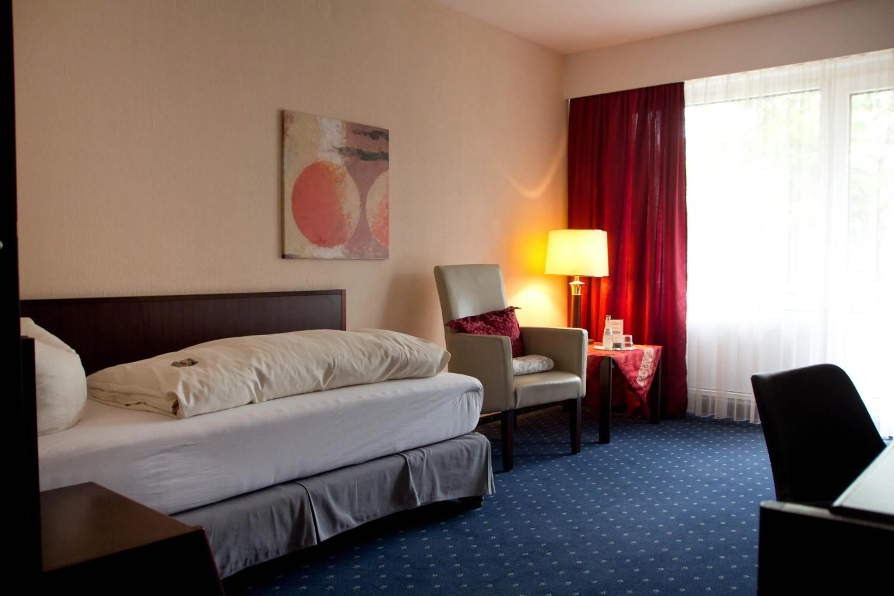 Bed in Hotel Senator