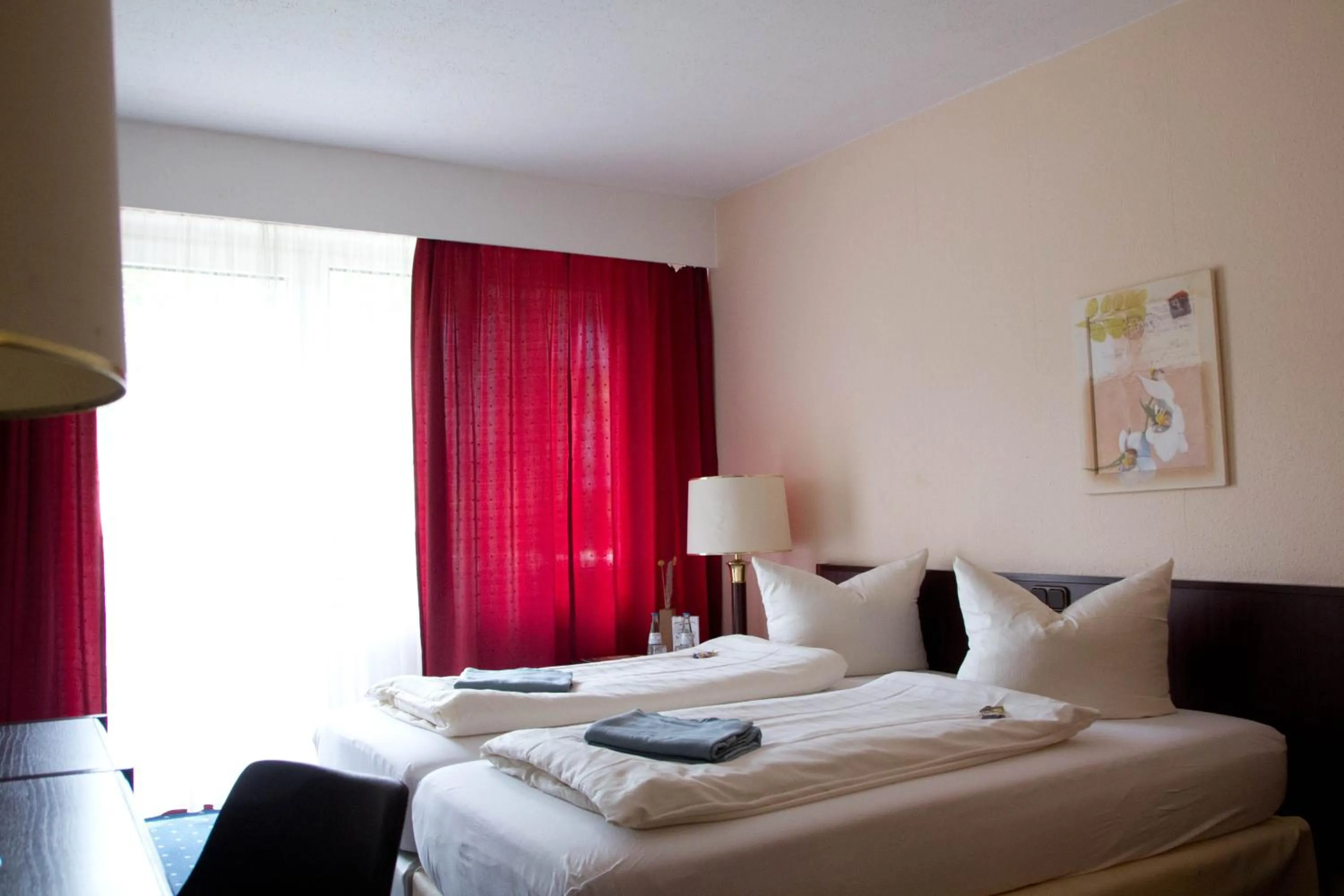 Bed in Hotel Senator