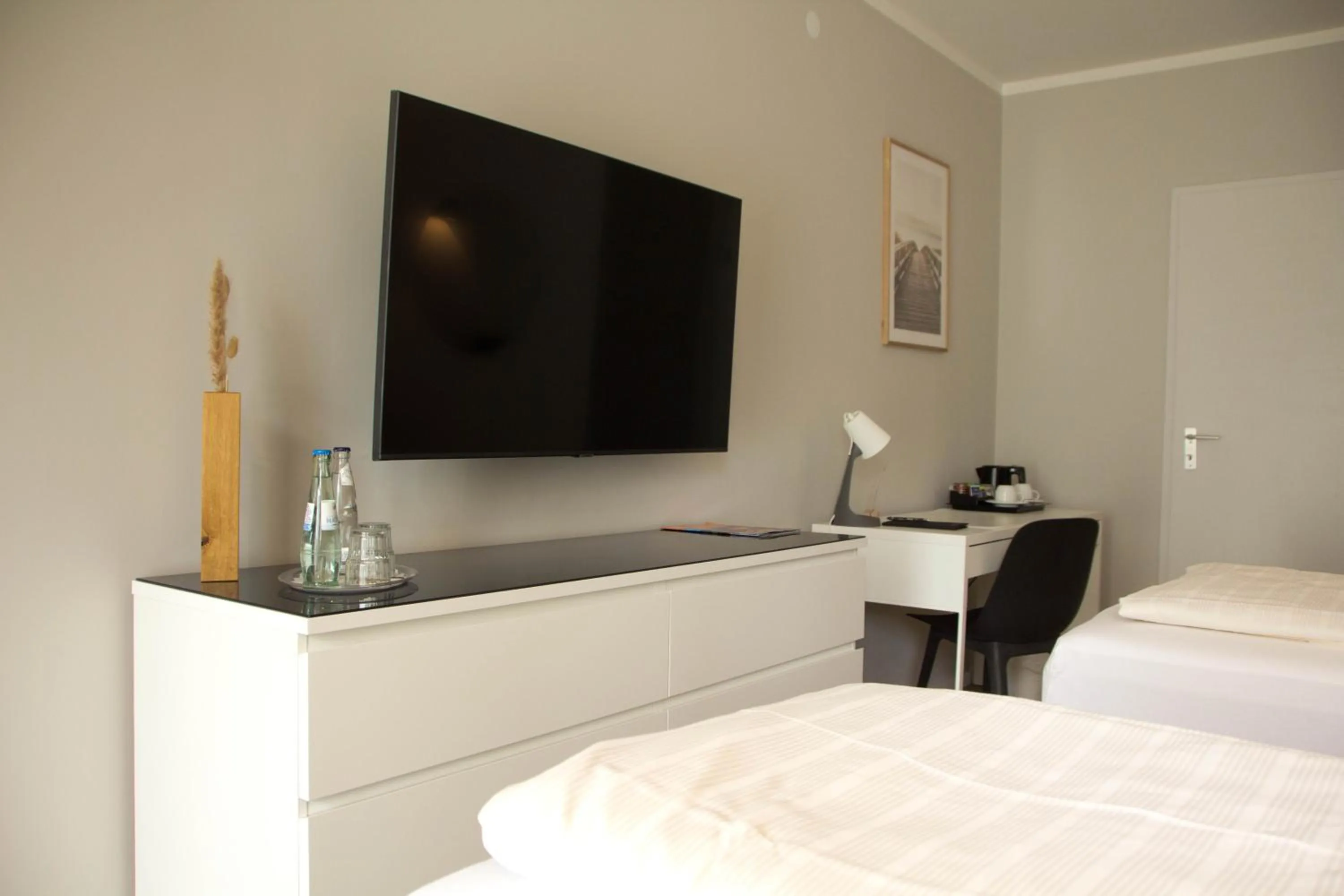 Bed in Hotel Senator