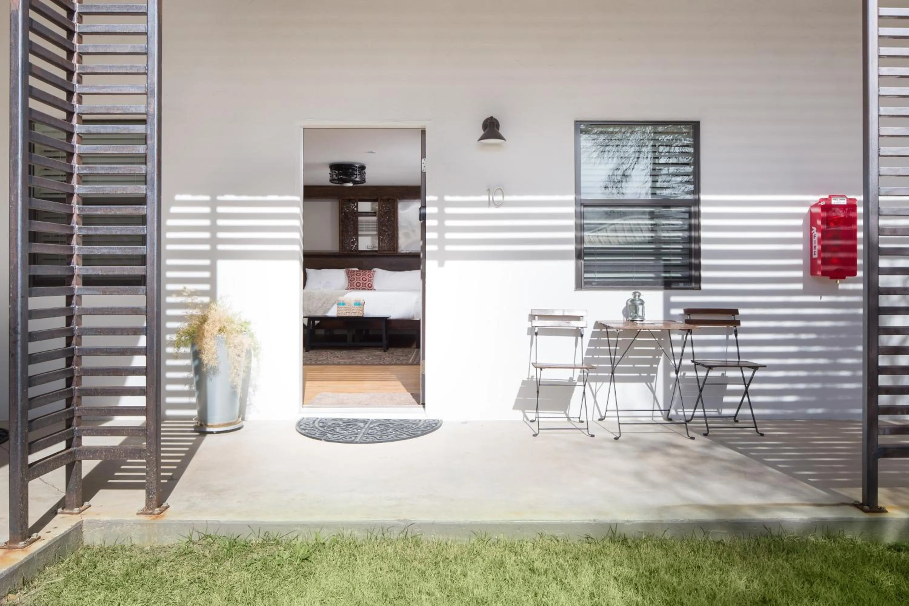 Patio in Hotel Flora and Fauna
